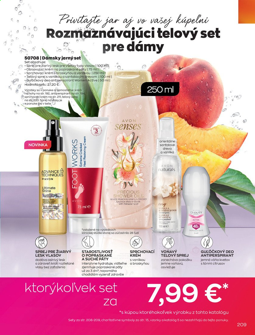 Leták Avon - 1.4.2021 - 30.4.2021. Strana 209