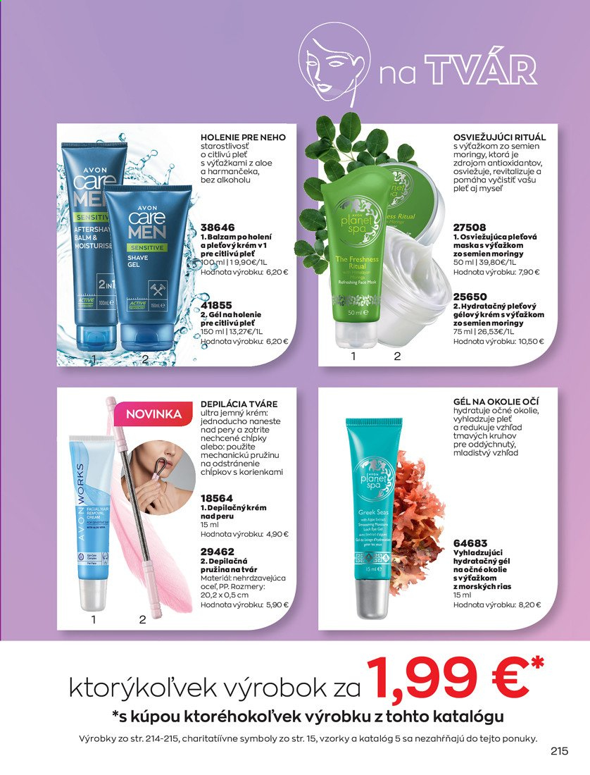 Leták Avon - 1.4.2021 - 30.4.2021. Strana 215