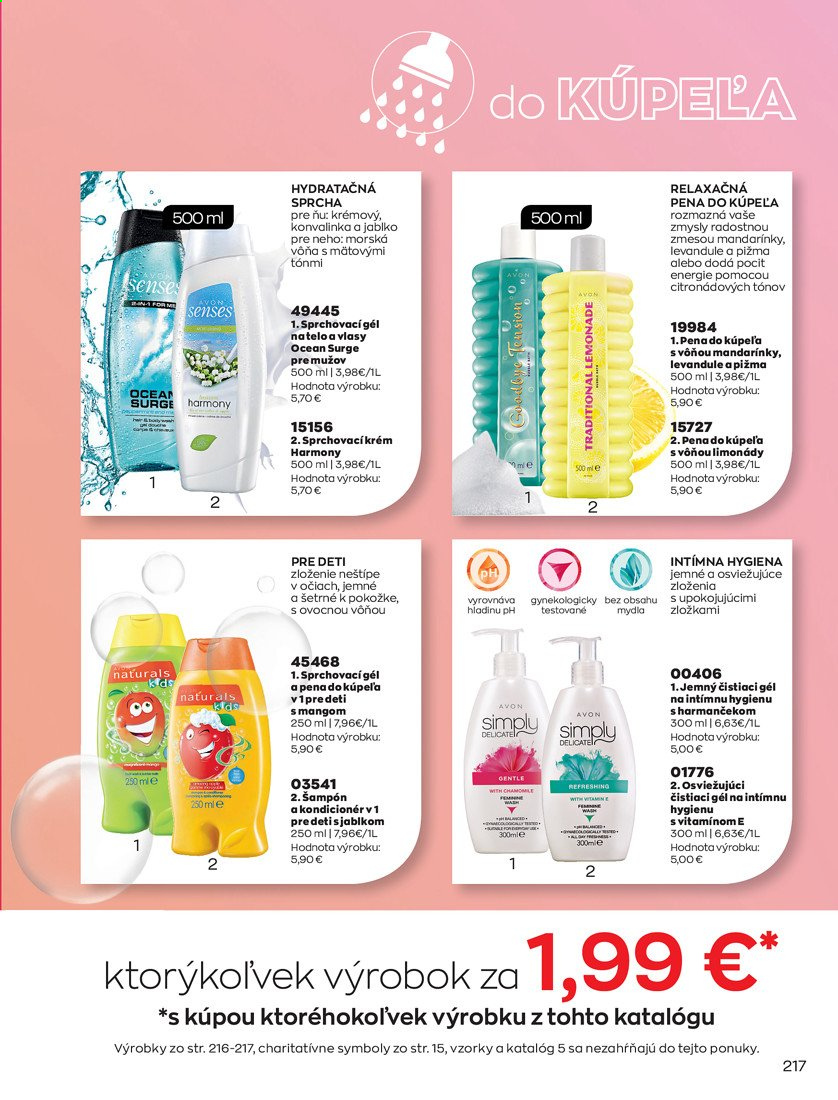 Leták Avon - 1.4.2021 - 30.4.2021. Strana 217