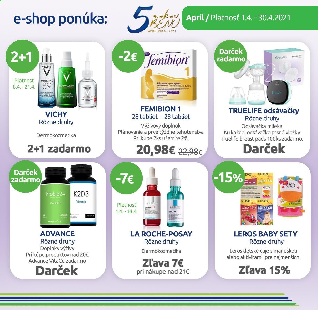 Leták BENU Lekáreň - 1.4.2021 - 30.4.2021. Strana 4
