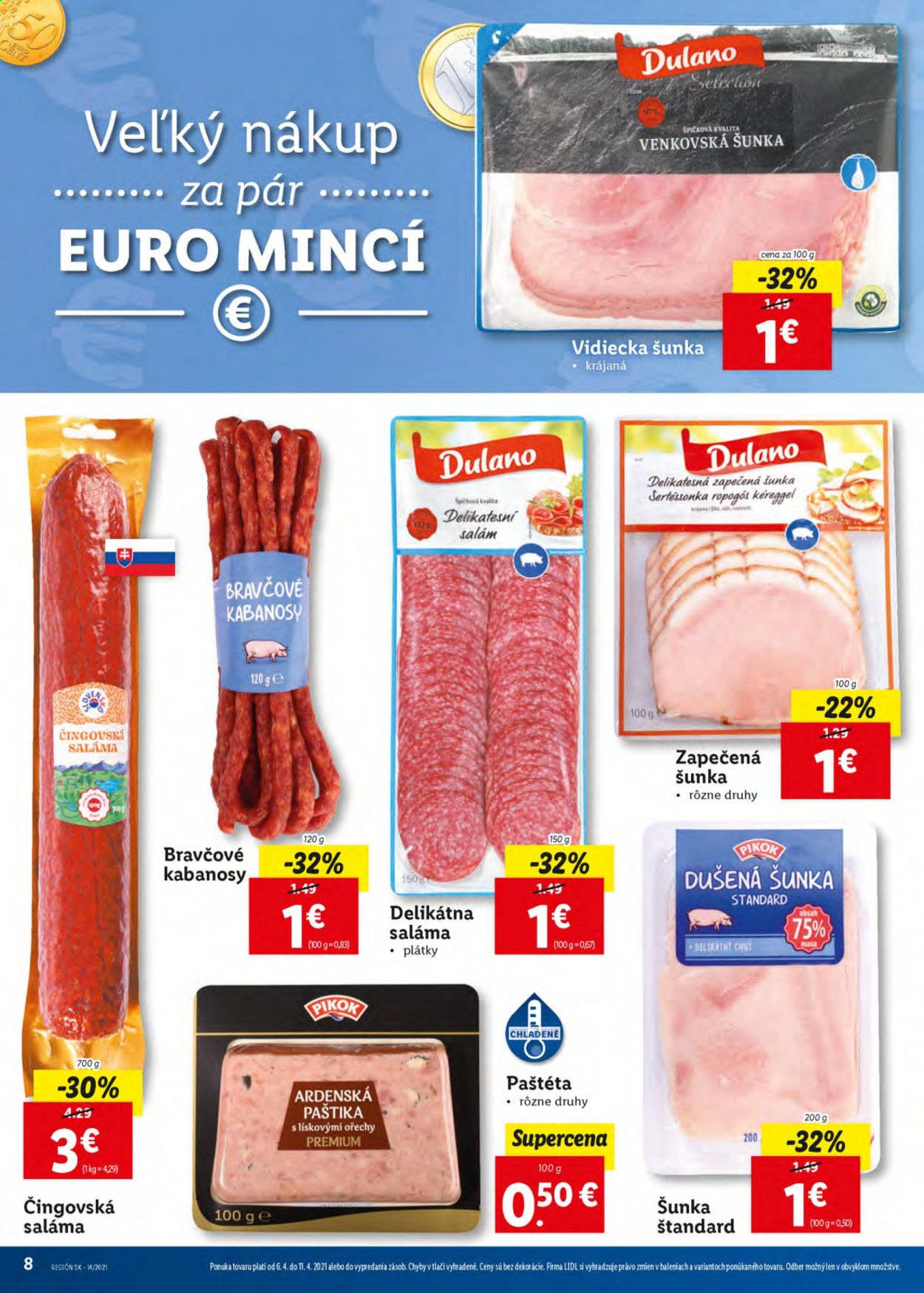 Leták Lidl - 6.4.2021 - 11.4.2021. Strana 8