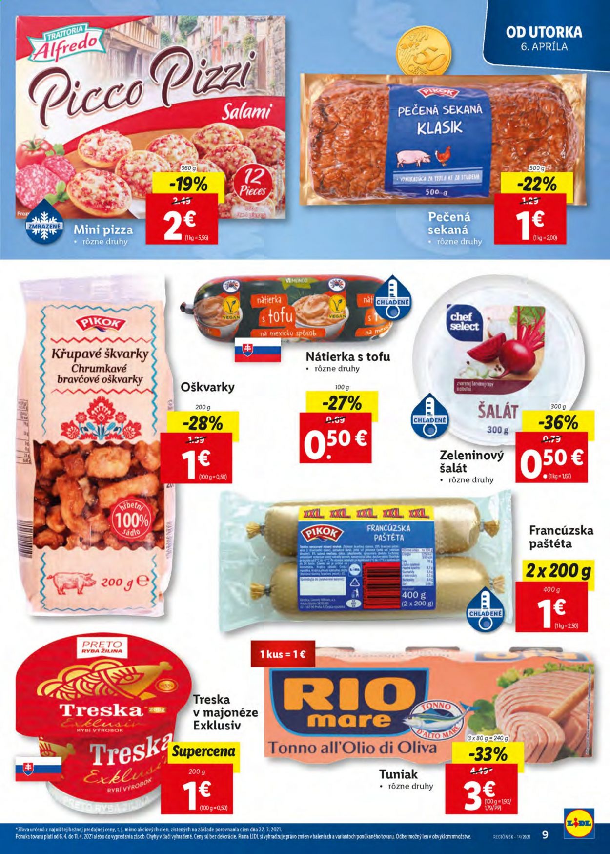Leták Lidl - 6.4.2021 - 11.4.2021. Strana 9