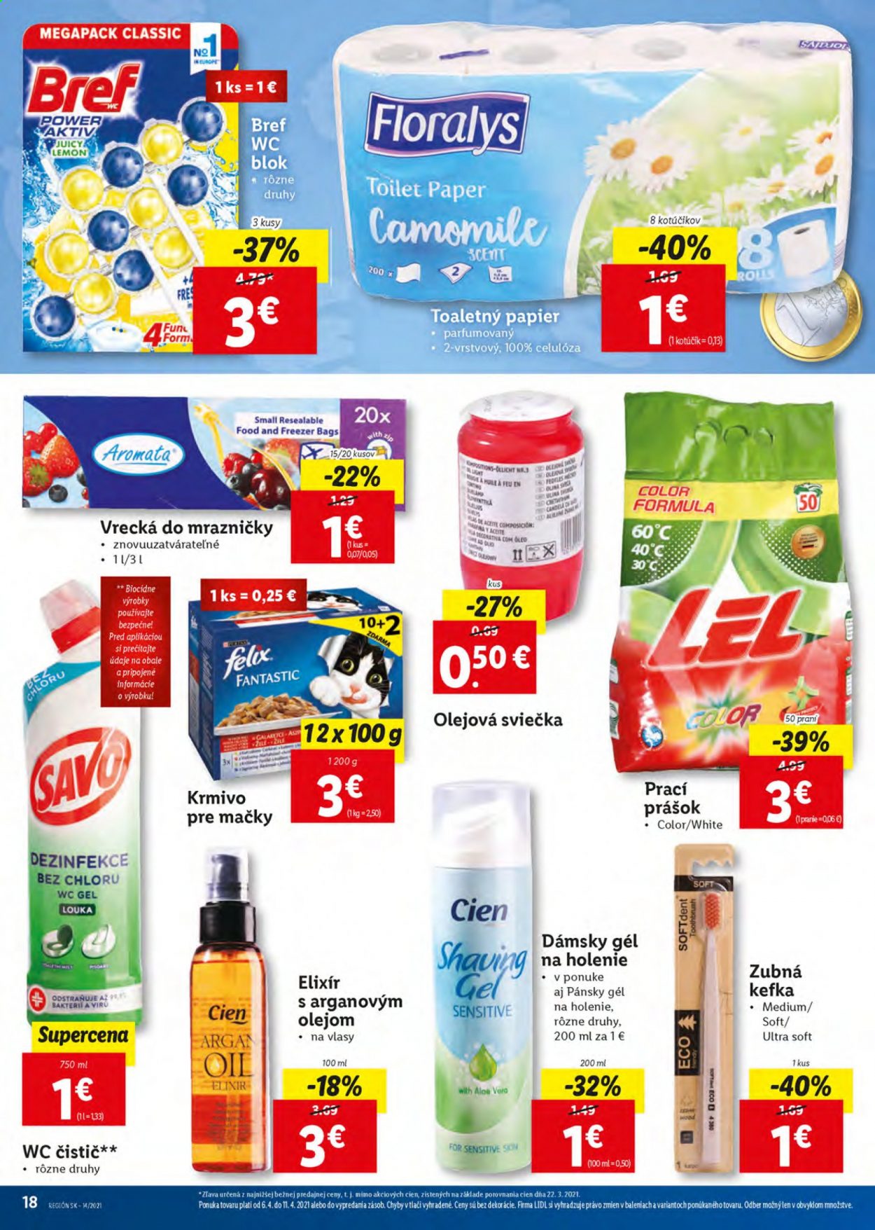 Leták Lidl - 6.4.2021 - 11.4.2021. Strana 18