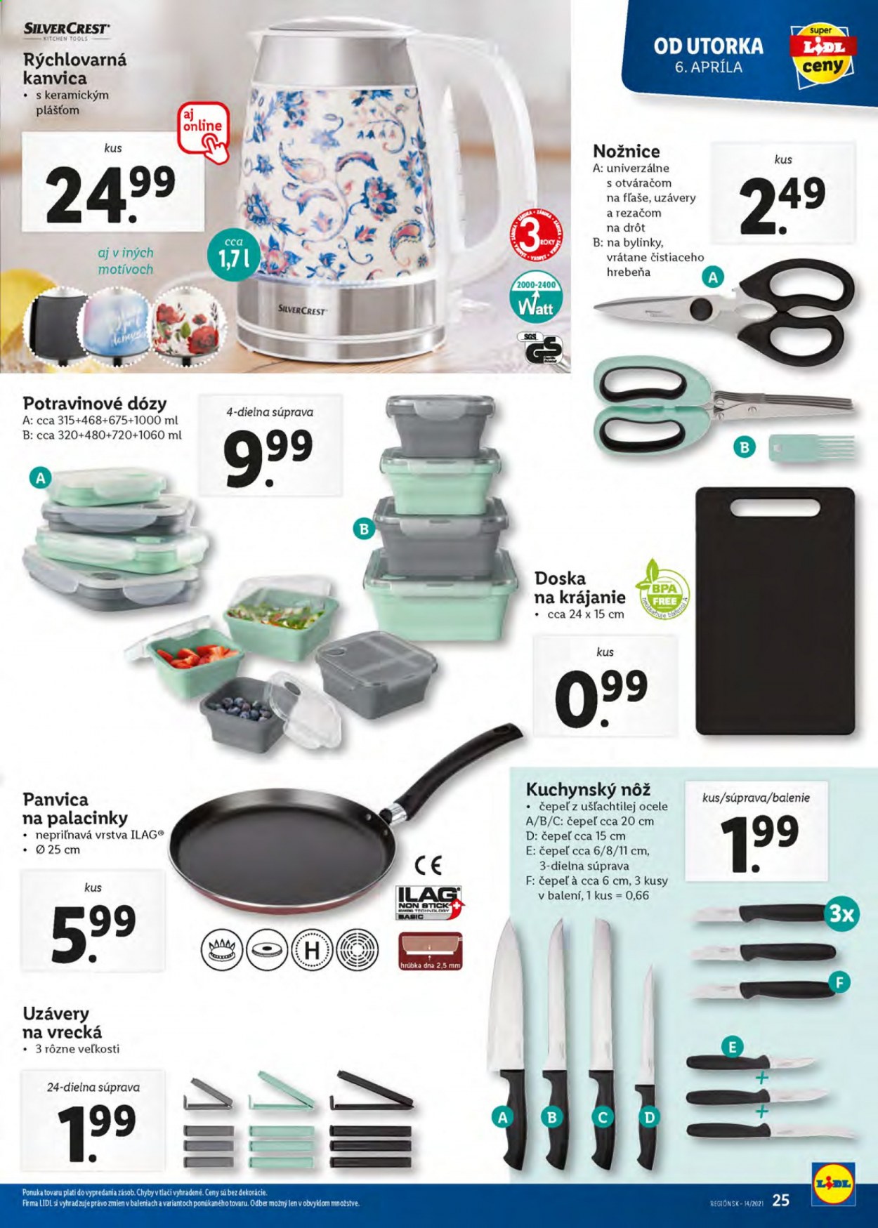 Leták Lidl - 6.4.2021 - 11.4.2021. Strana 25