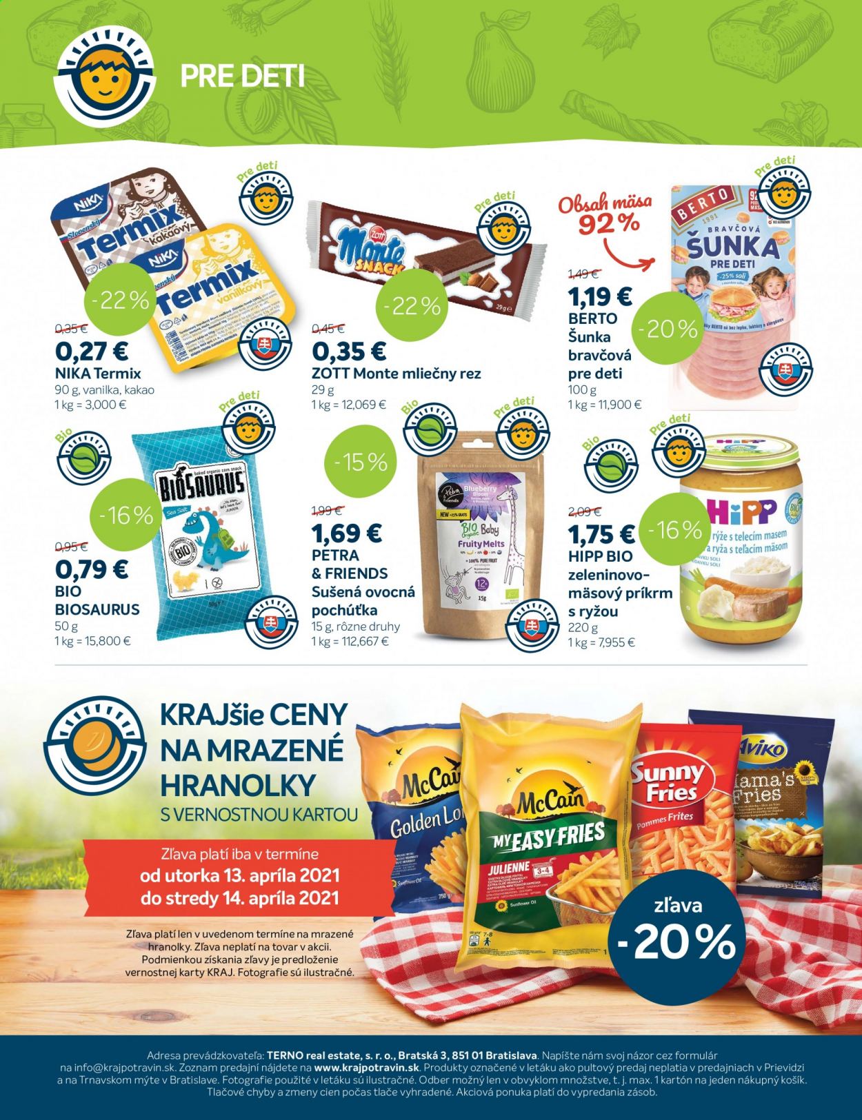 Leták Kraj - 8.4.2021 - 14.4.2021. Strana 8