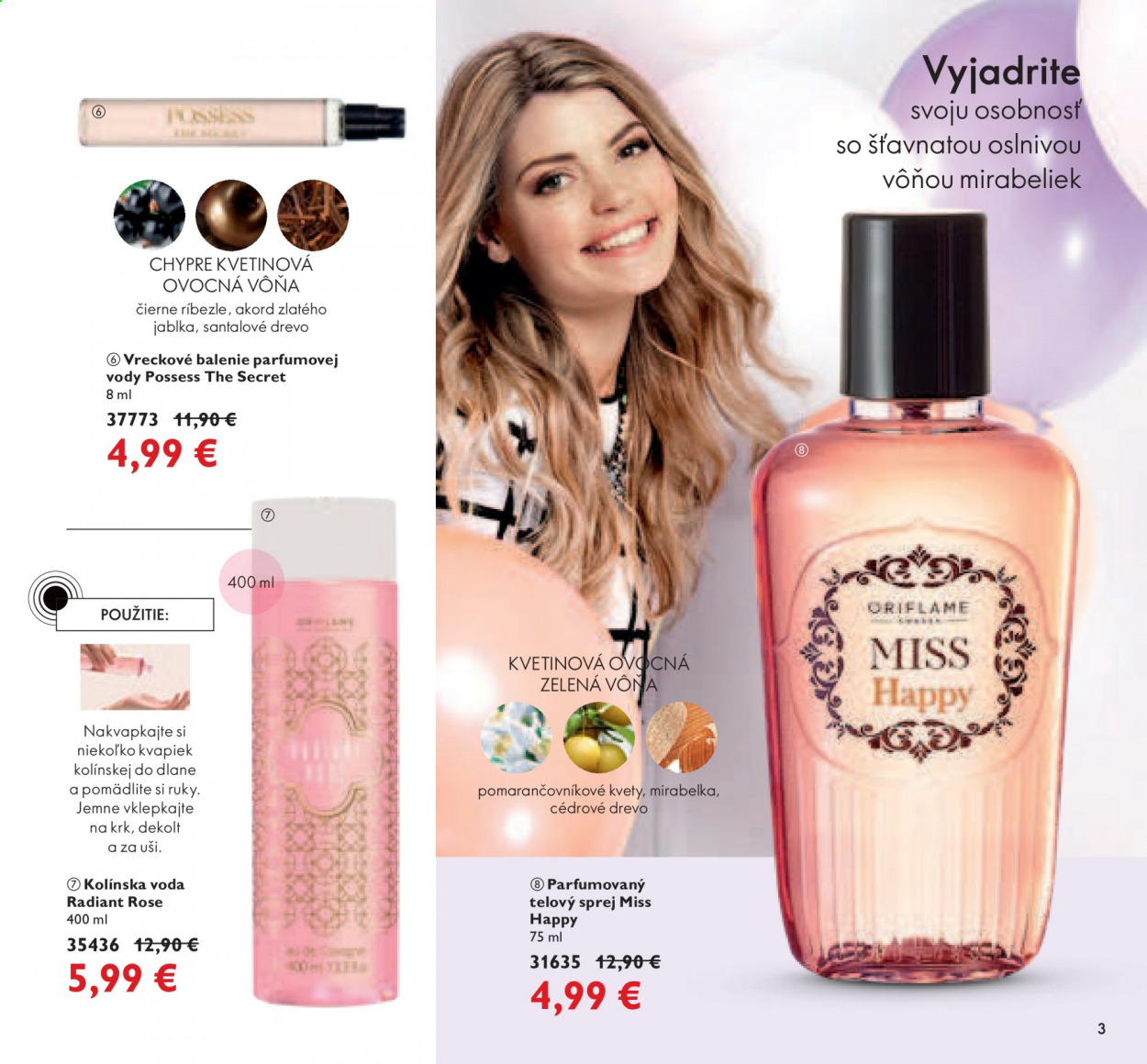 Leták Oriflame - 23.3.2021 - 12.4.2021. Strana 4