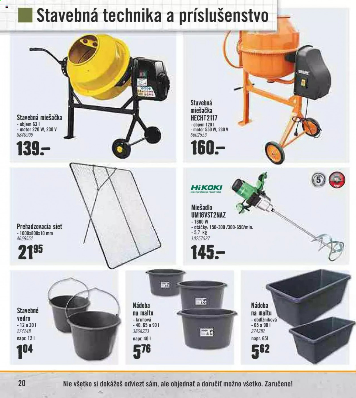 Leták Hornbach - 8.4.2021 - 8.5.2021. Strana 20