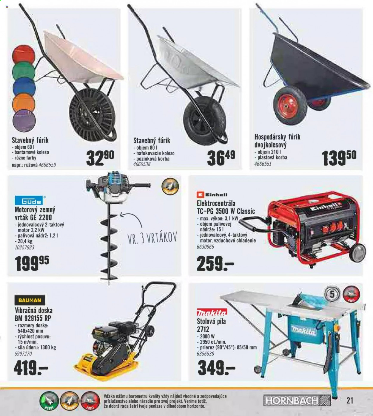 Leták Hornbach - 8.4.2021 - 8.5.2021. Strana 21