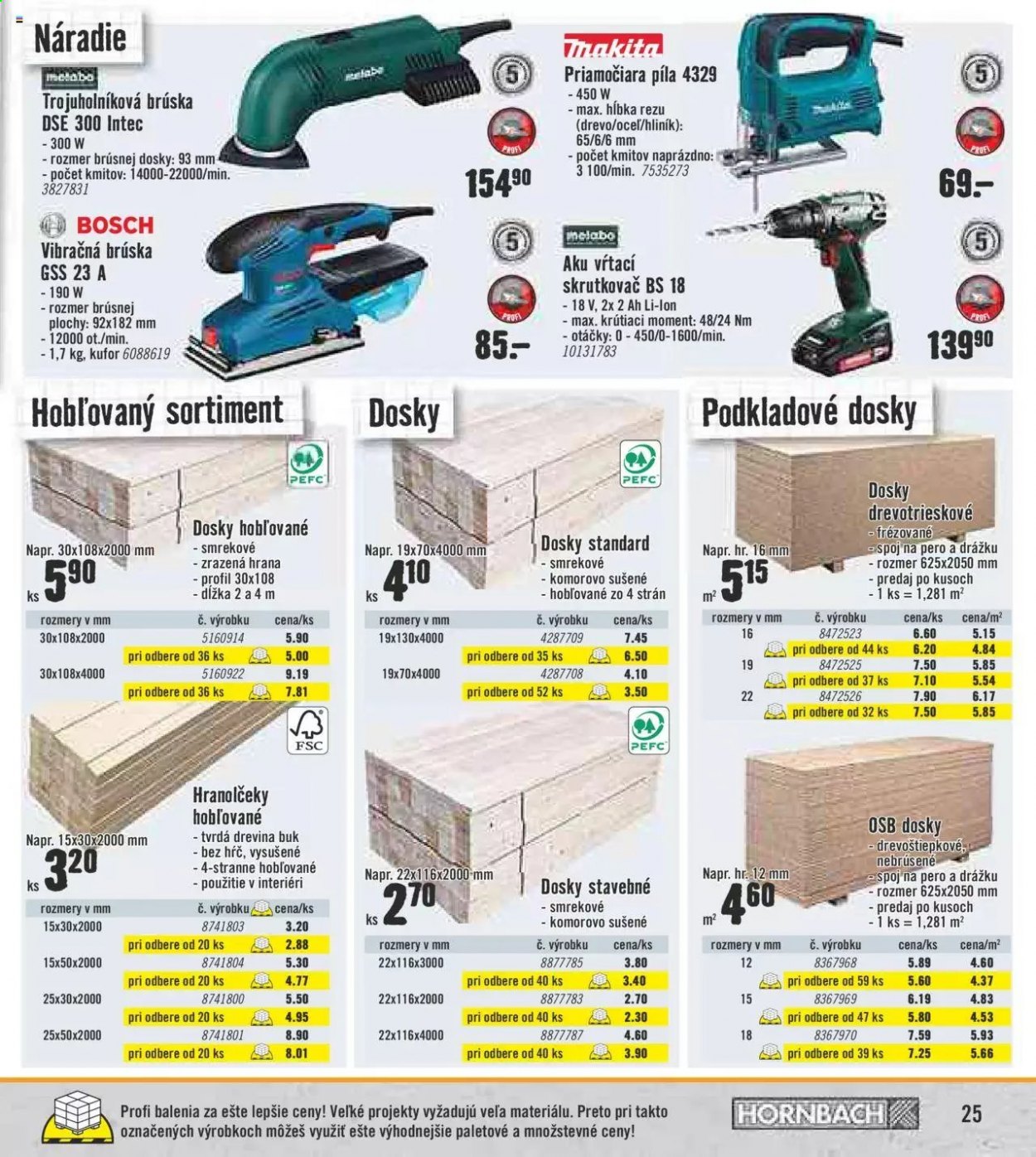 Leták Hornbach - 8.4.2021 - 8.5.2021. Strana 25