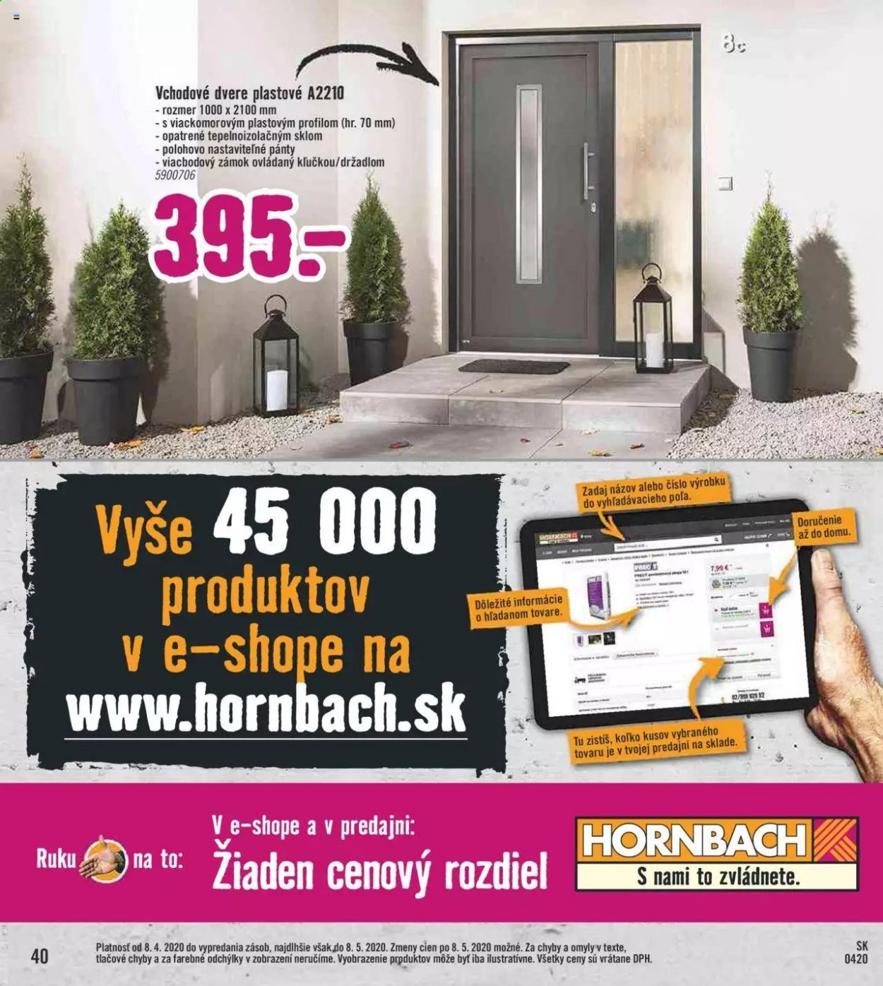 Leták Hornbach - 8.4.2021 - 8.5.2021. Strana 40