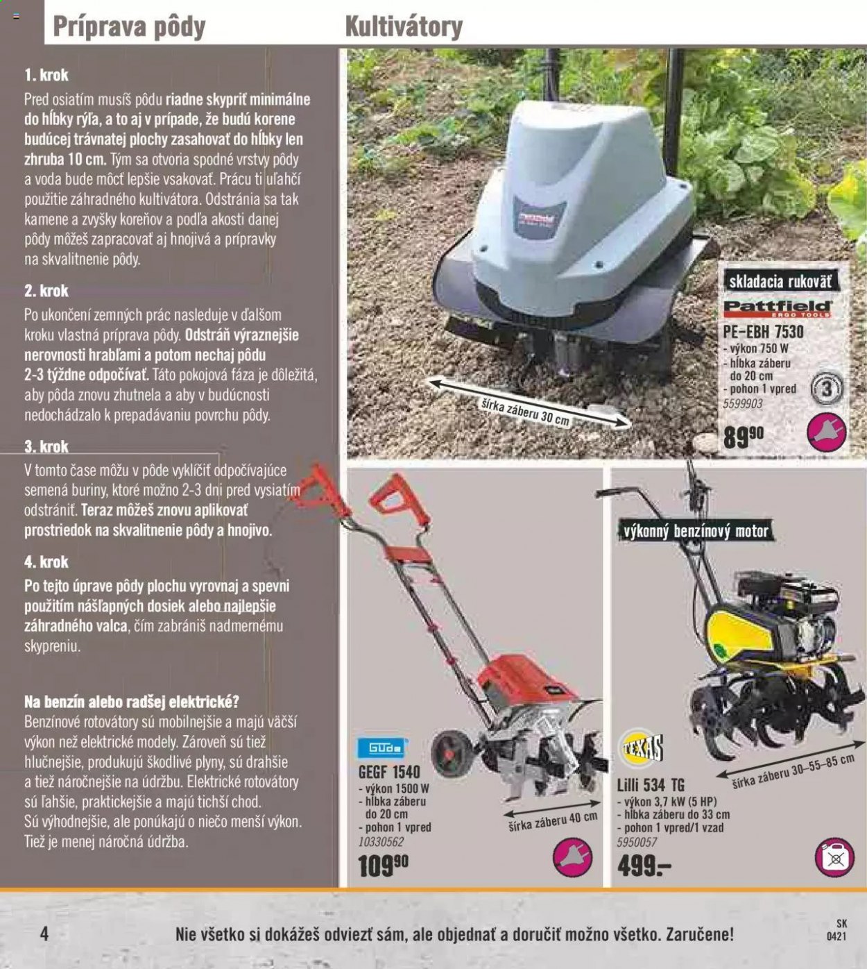 Leták Hornbach - 29.3.2021 - 29.6.2021. Strana 4