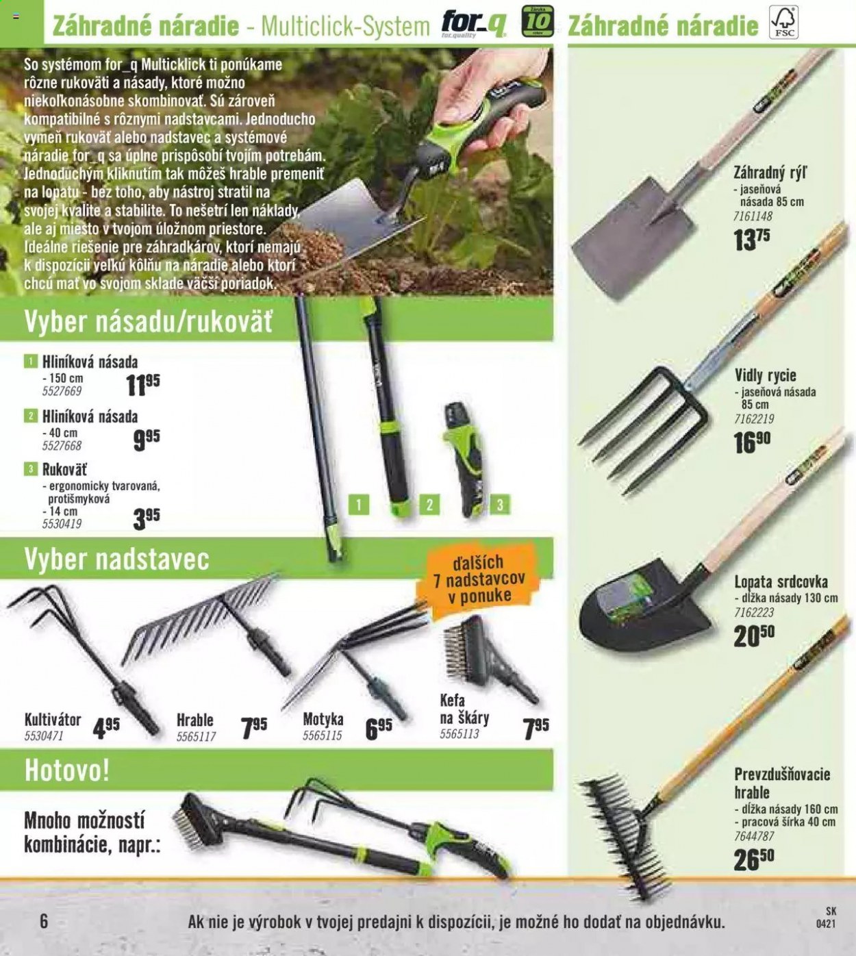 Leták Hornbach - 29.3.2021 - 29.6.2021. Strana 6