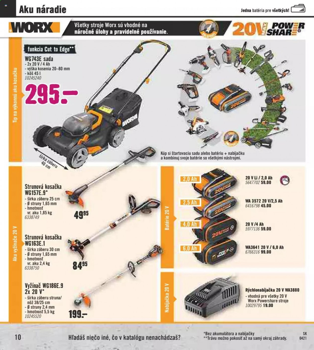 Leták Hornbach - 29.3.2021 - 29.6.2021. Strana 10