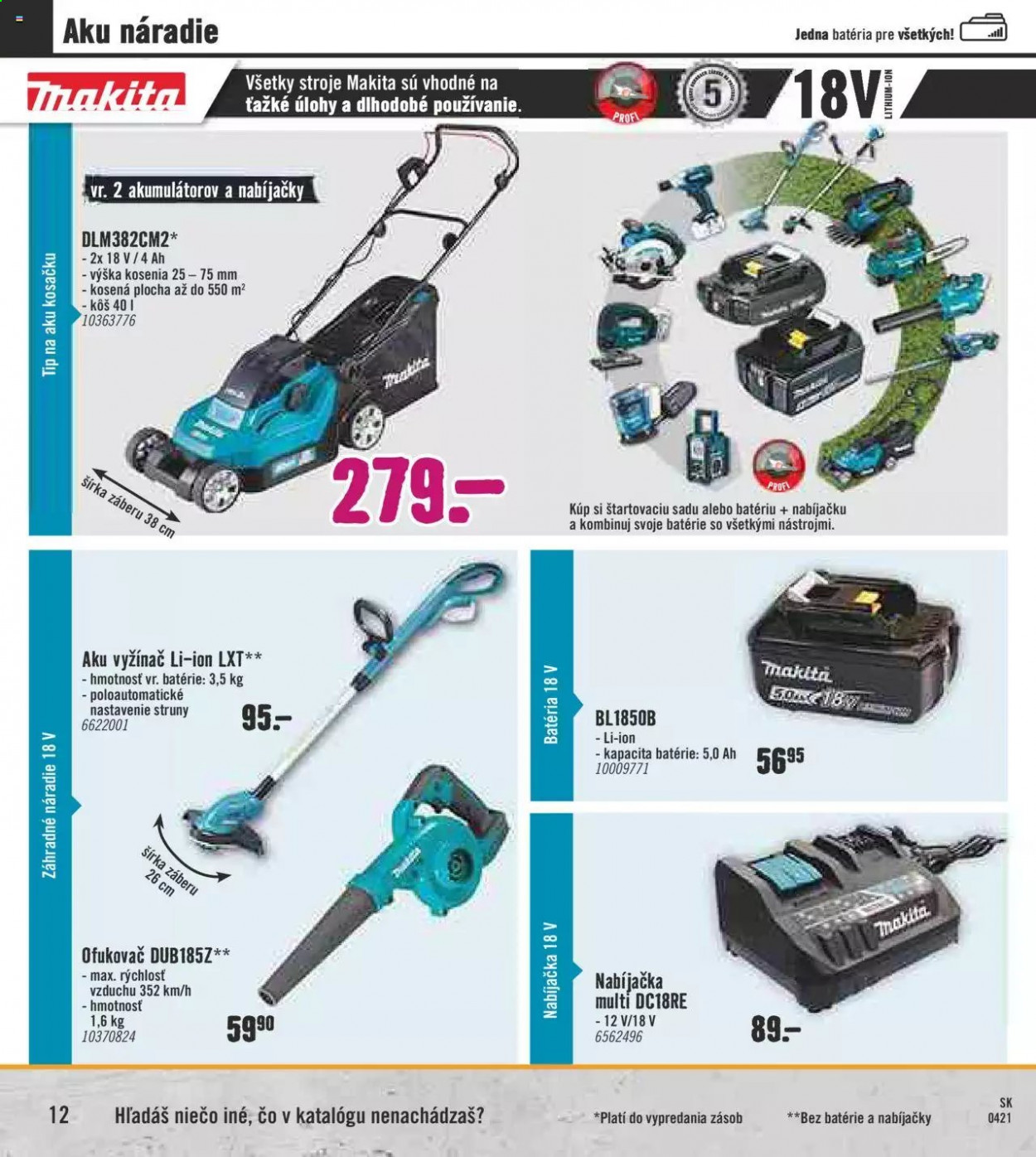 Leták Hornbach - 29.3.2021 - 29.6.2021. Strana 12