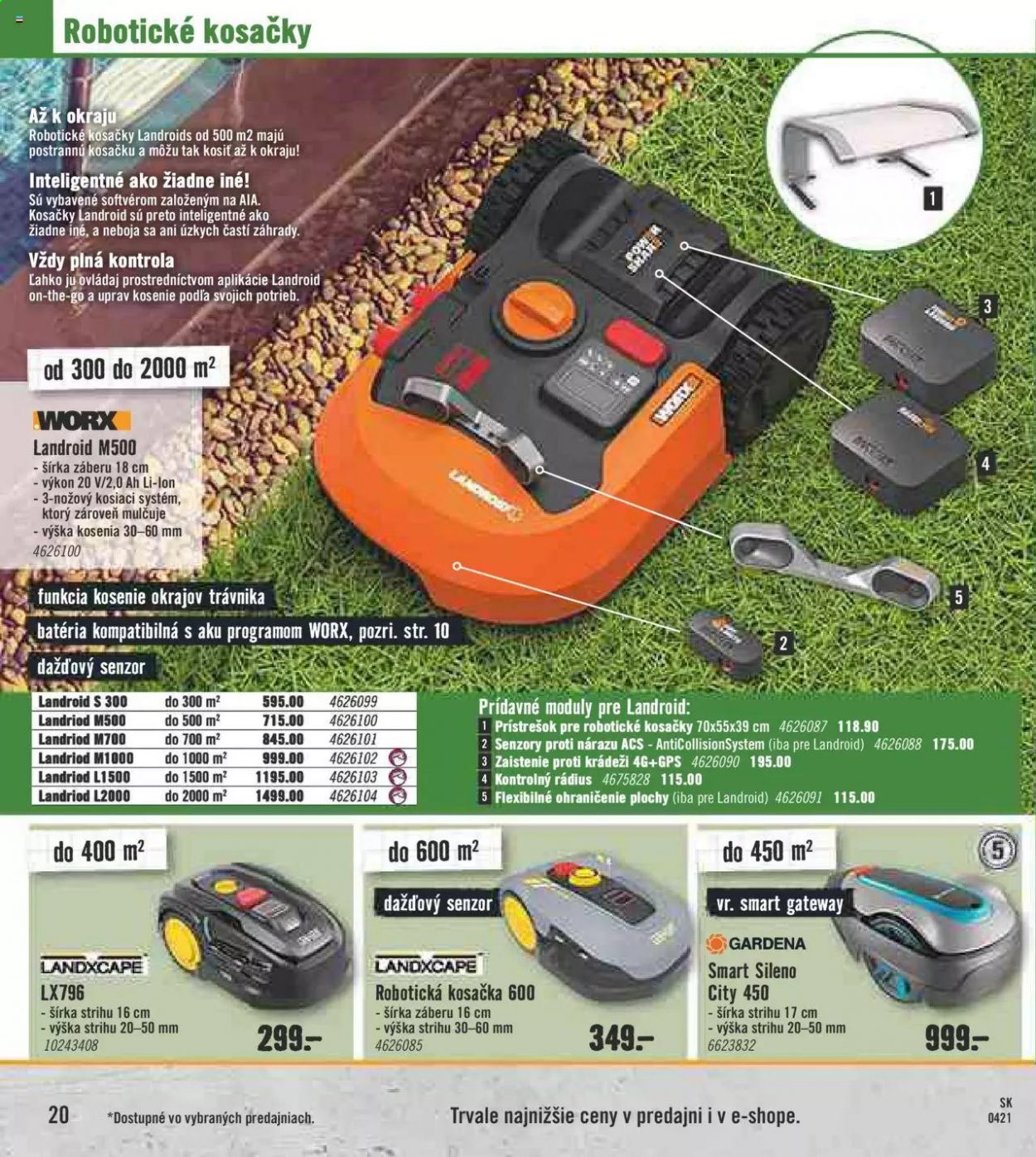 Leták Hornbach - 29.3.2021 - 29.6.2021. Strana 20