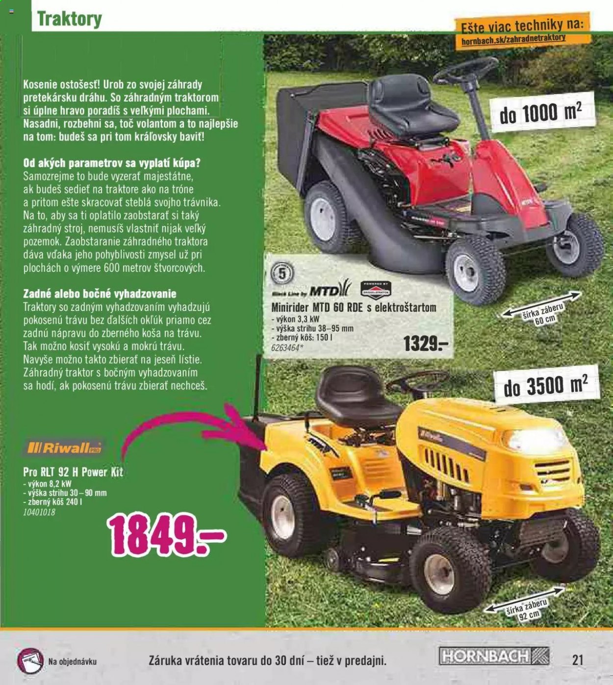 Leták Hornbach - 29.3.2021 - 29.6.2021. Strana 21