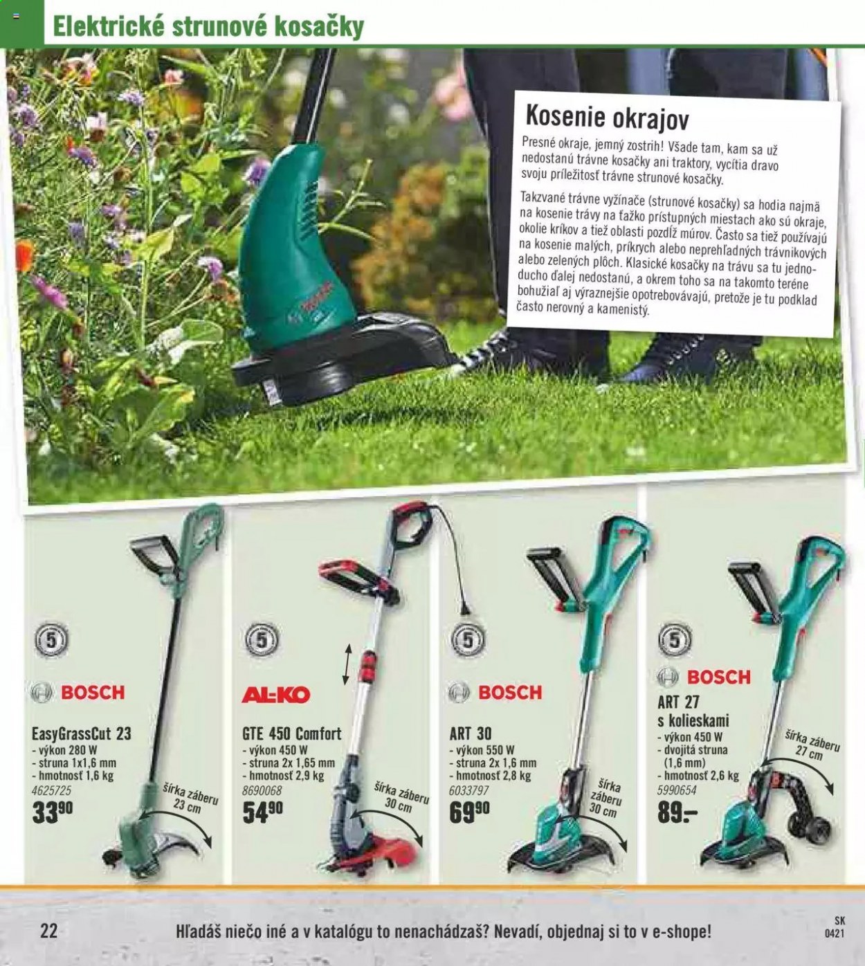 Leták Hornbach - 29.3.2021 - 29.6.2021. Strana 22