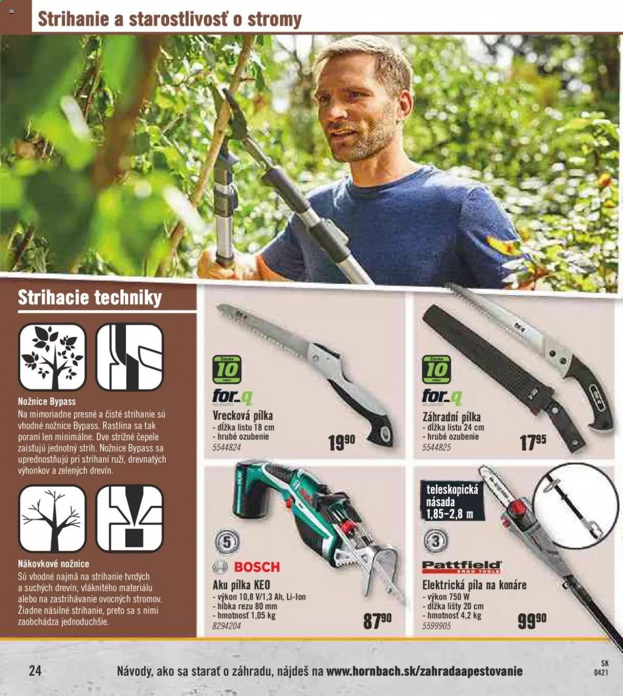 Leták Hornbach - 29.3.2021 - 29.6.2021. Strana 24