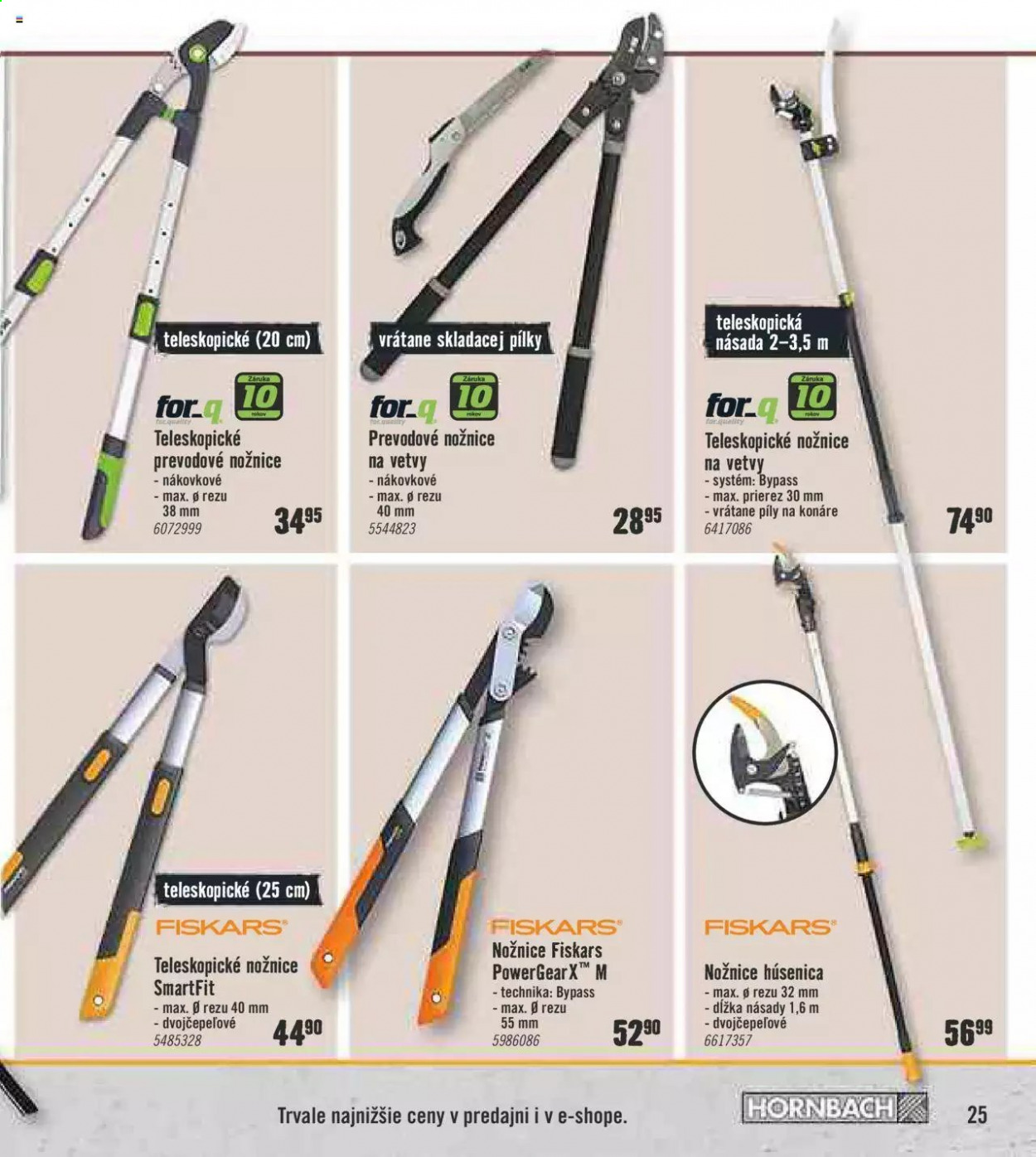 Leták Hornbach - 29.3.2021 - 29.6.2021. Strana 25