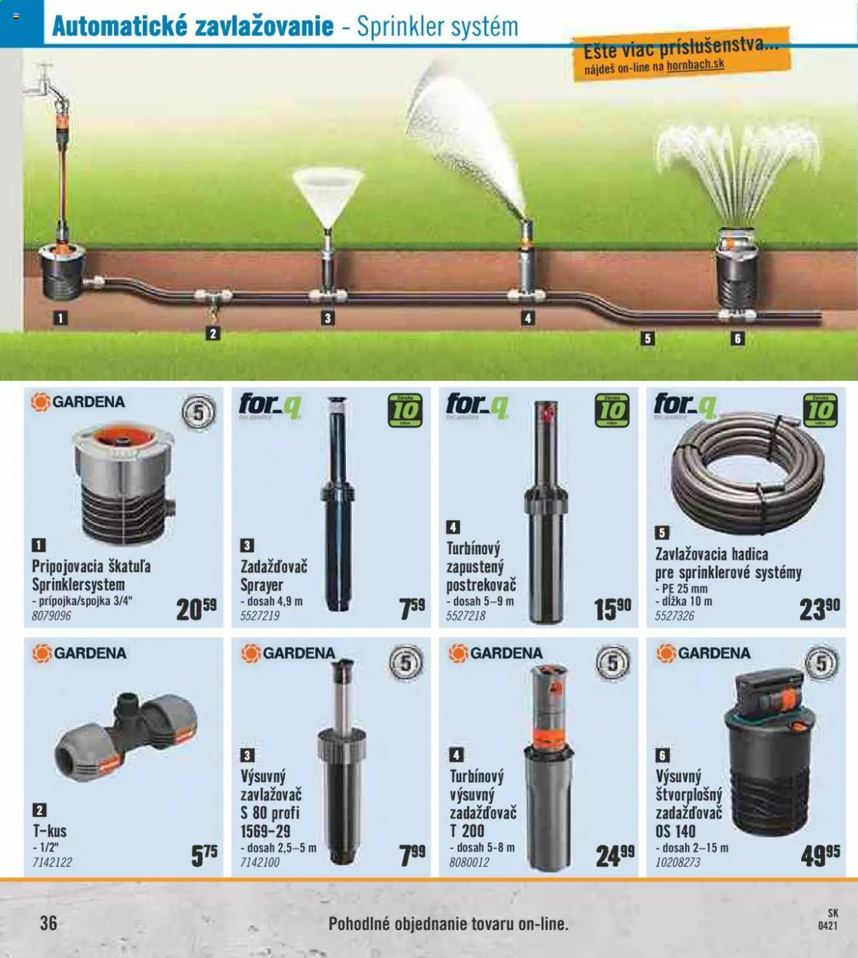 Leták Hornbach - 29.3.2021 - 29.6.2021. Strana 36