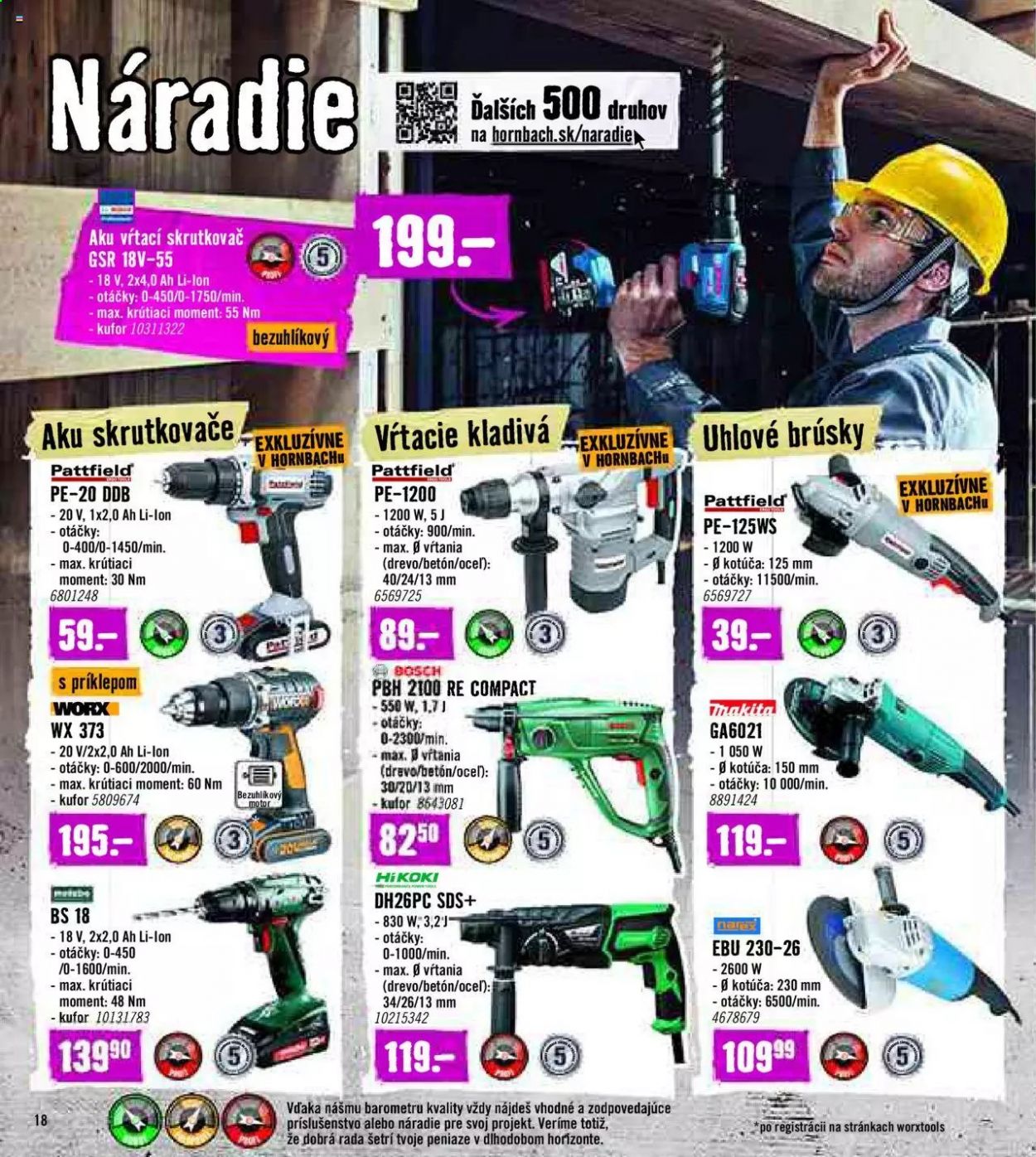 Leták Hornbach - 31.3.2021 - 27.4.2021. Strana 4