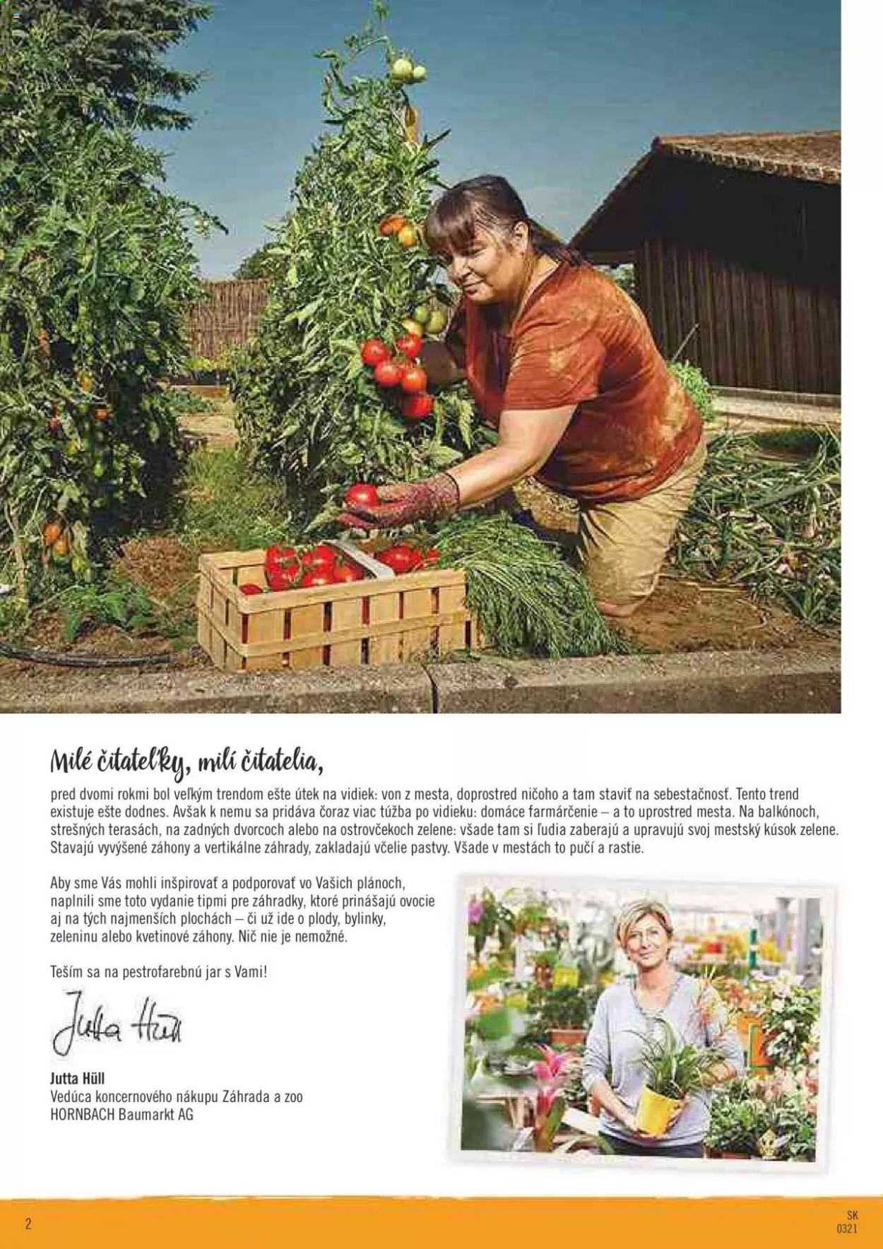 Leták Hornbach - 7.4.2021 - 7.5.2021. Strana 2