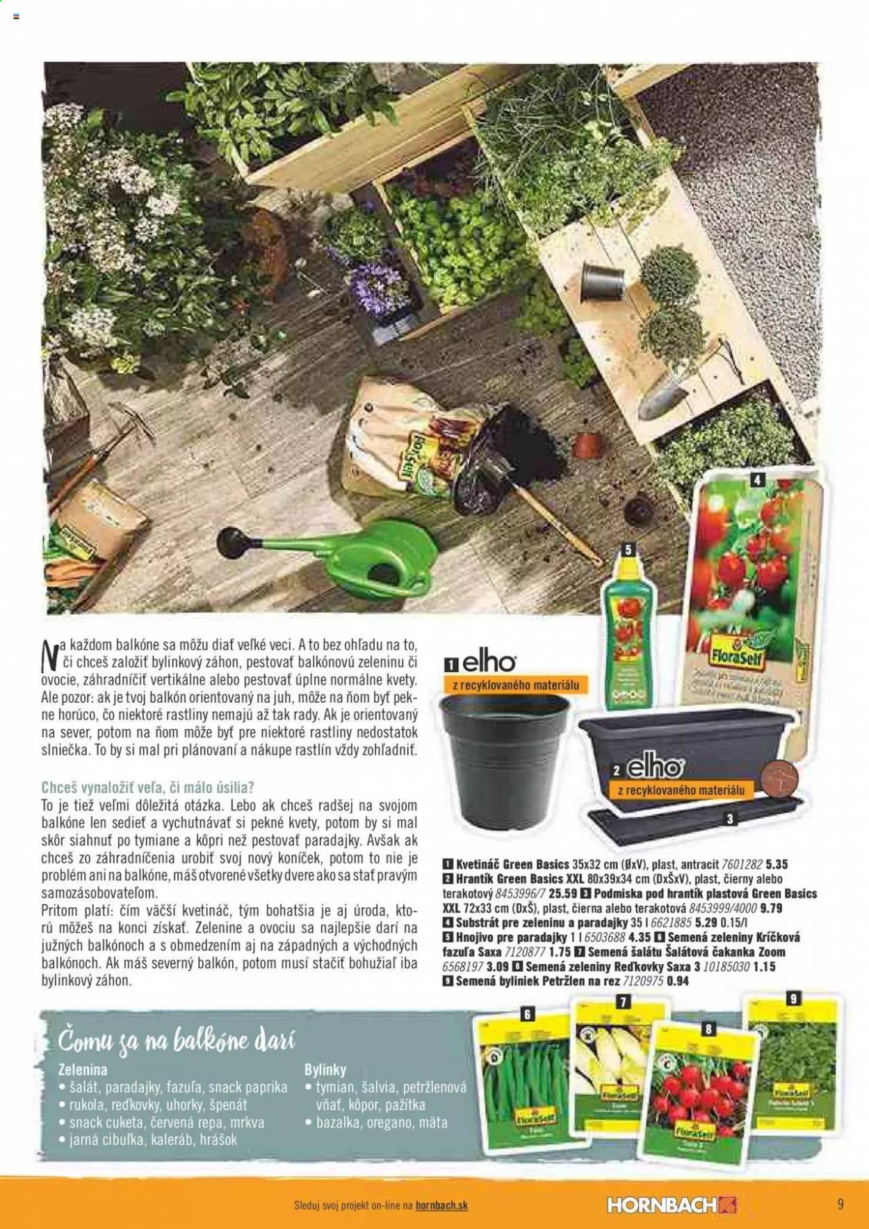 Leták Hornbach - 7.4.2021 - 7.5.2021. Strana 9