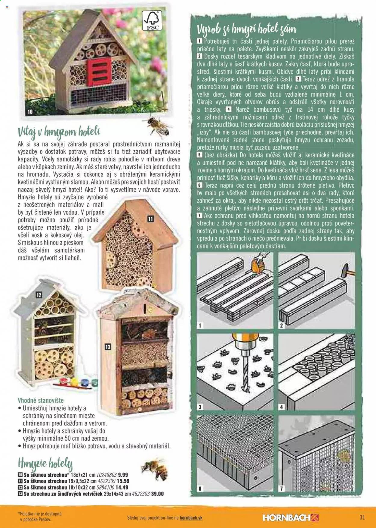 Leták Hornbach - 7.4.2021 - 7.5.2021. Strana 31