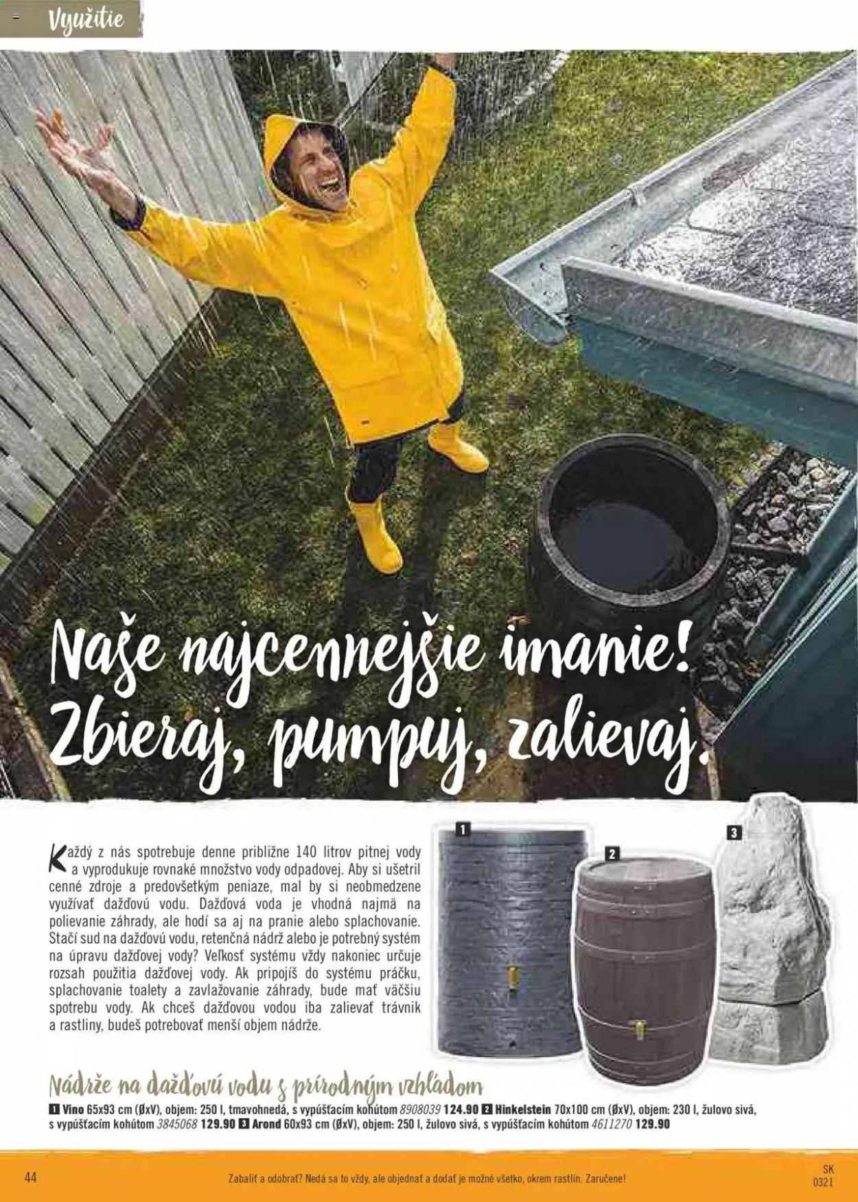 Leták Hornbach - 7.4.2021 - 7.5.2021. Strana 44