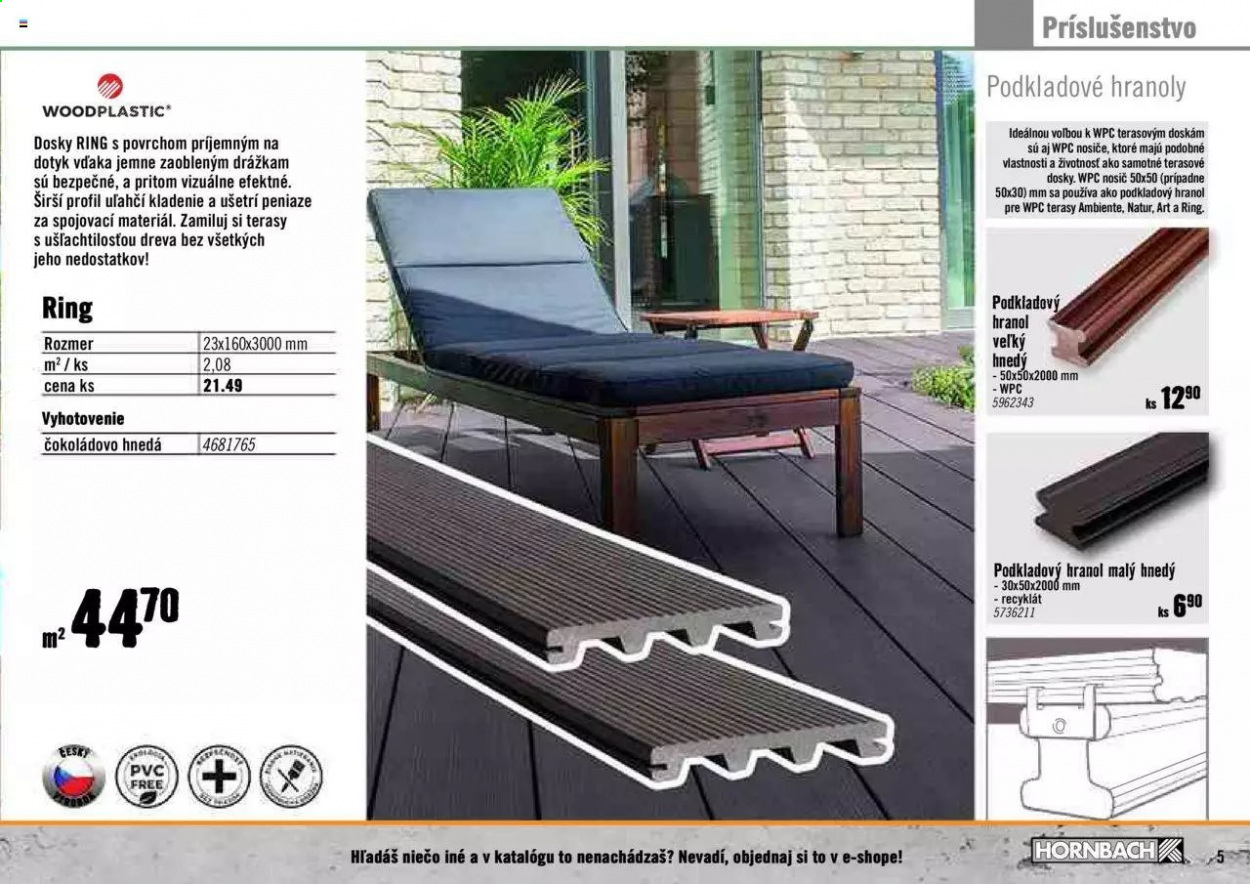 Leták Hornbach - 19.3.2021 - 19.6.2021. Strana 5