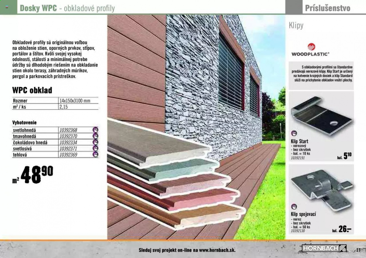 Leták Hornbach - 19.3.2021 - 19.6.2021. Strana 11