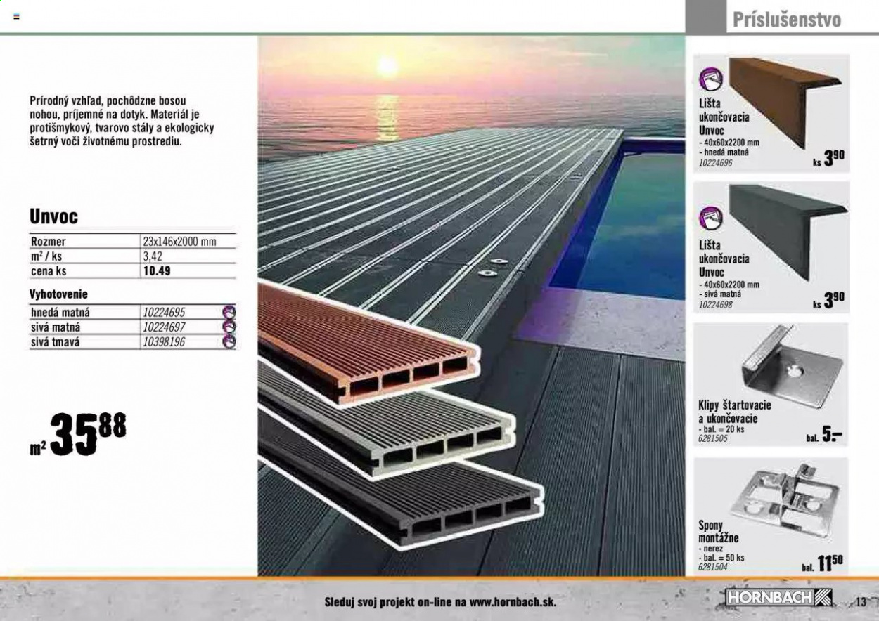 Leták Hornbach - 19.3.2021 - 19.6.2021. Strana 13