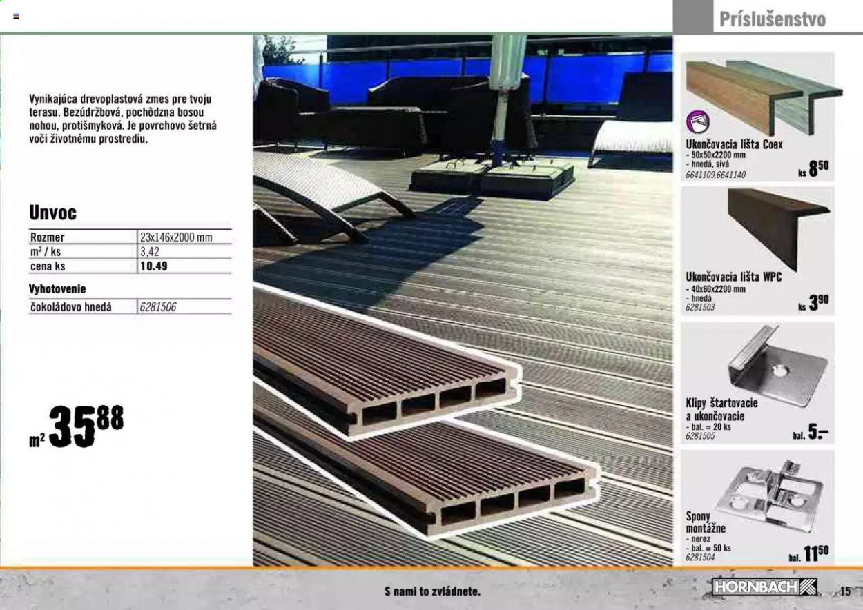 Leták Hornbach - 19.3.2021 - 19.6.2021. Strana 15