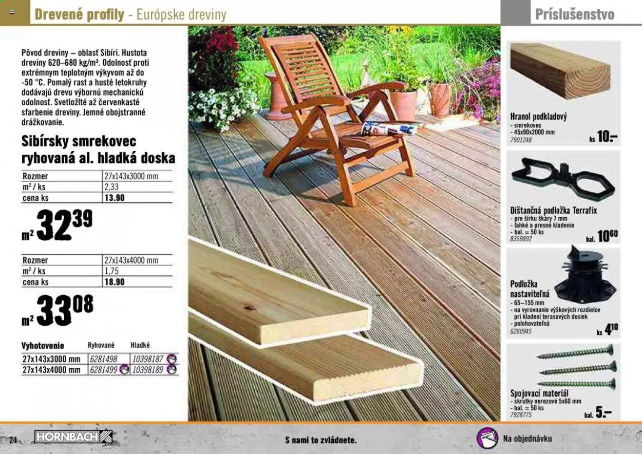 Leták Hornbach - 19.3.2021 - 19.6.2021. Strana 24