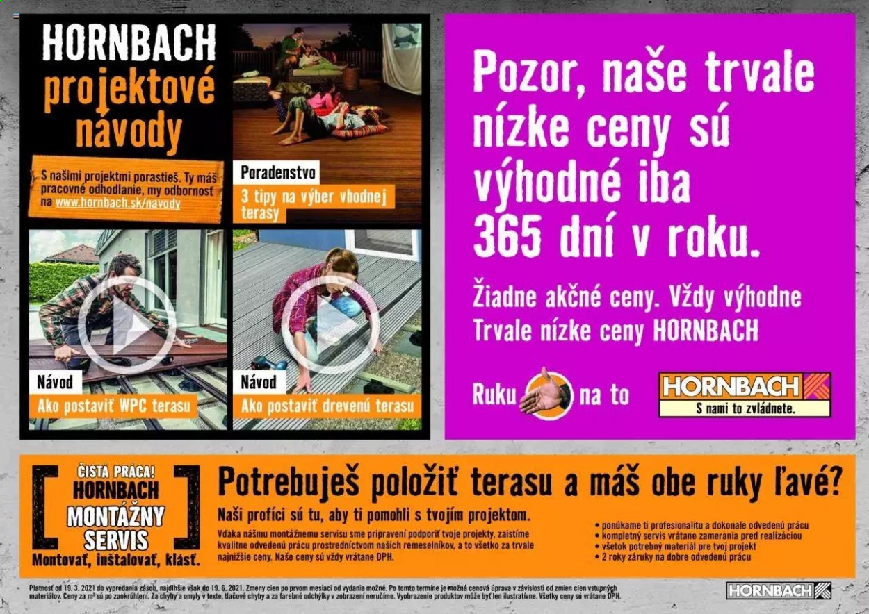 Leták Hornbach - 19.3.2021 - 19.6.2021. Strana 28