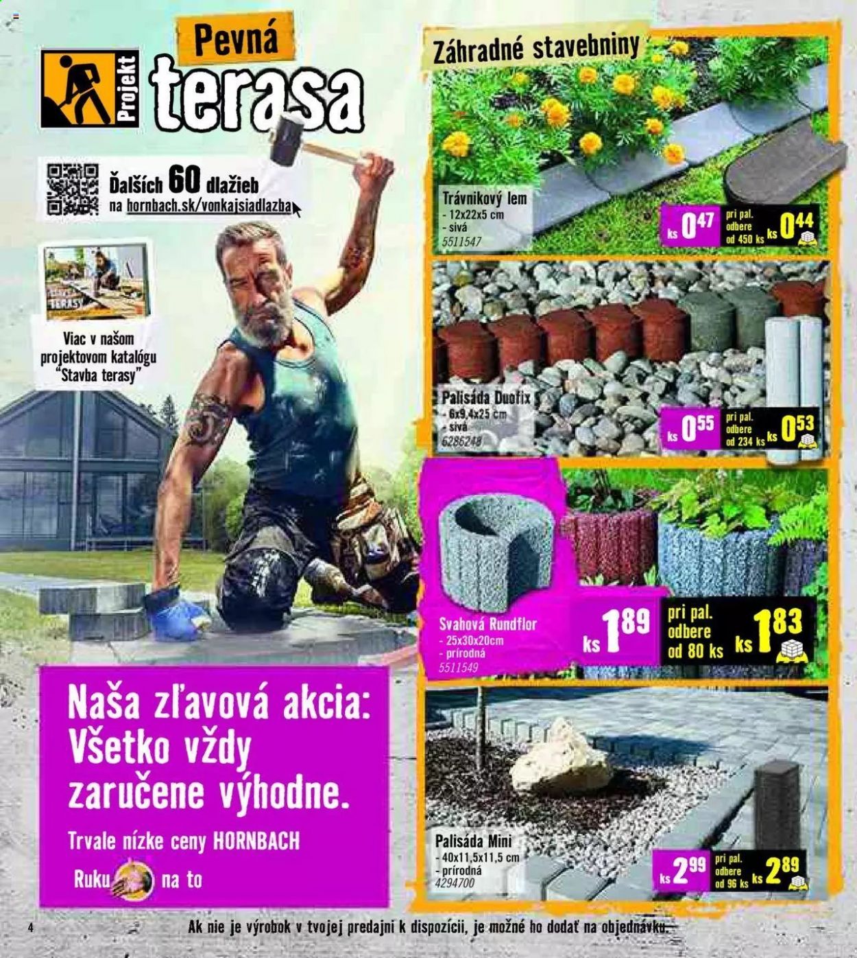 Leták Hornbach - 31.3.2021 - 27.4.2021. Strana 4