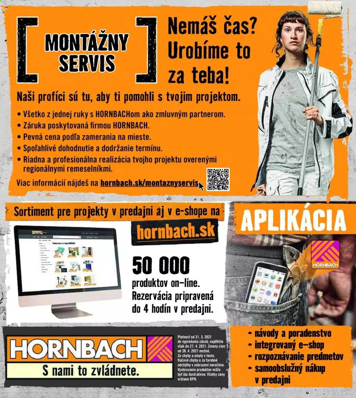 Leták Hornbach - 31.3.2021 - 27.4.2021. Strana 12