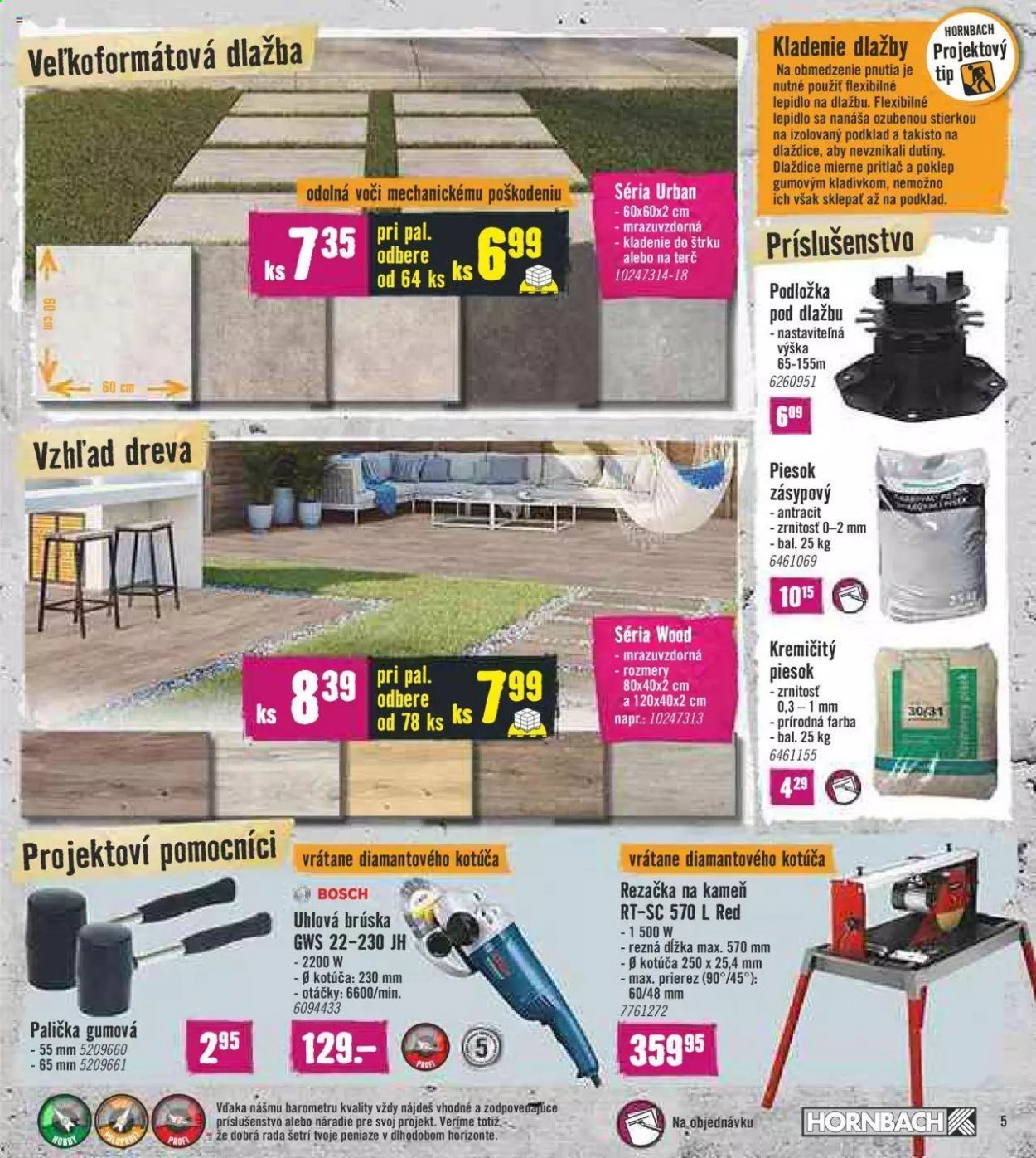 Leták Hornbach - 31.3.2021 - 27.4.2021. Strana 5