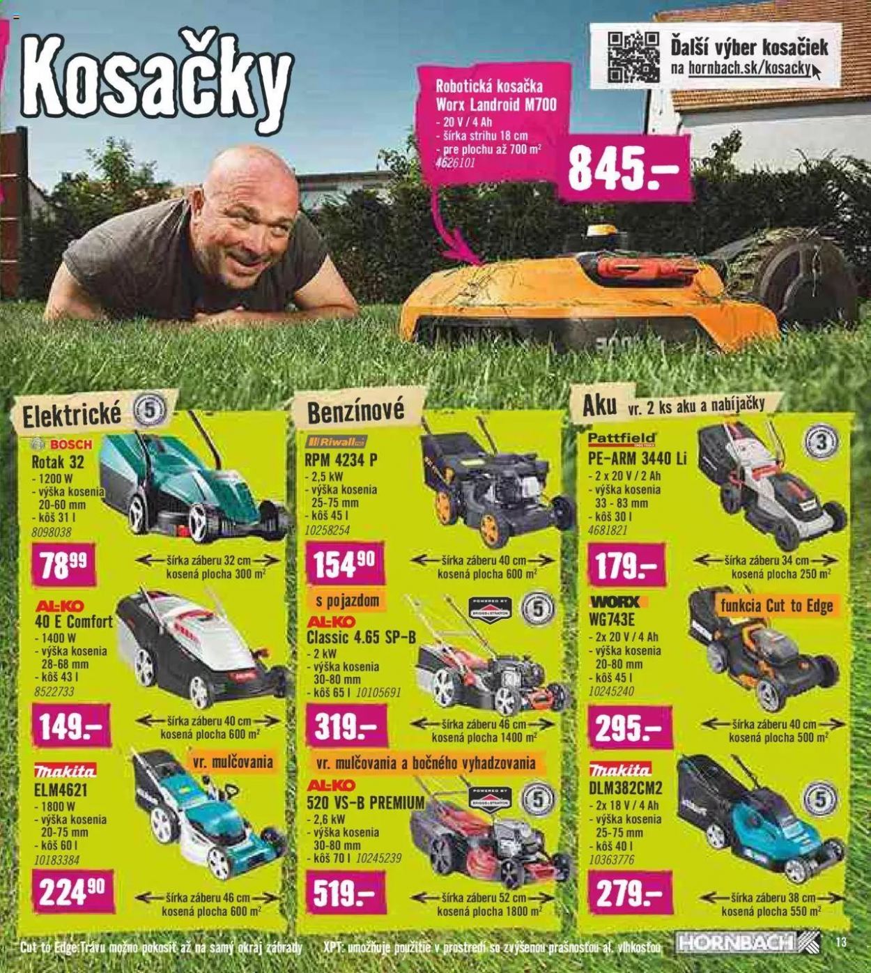 Leták Hornbach - 31.3.2021 - 27.4.2021. Strana 13
