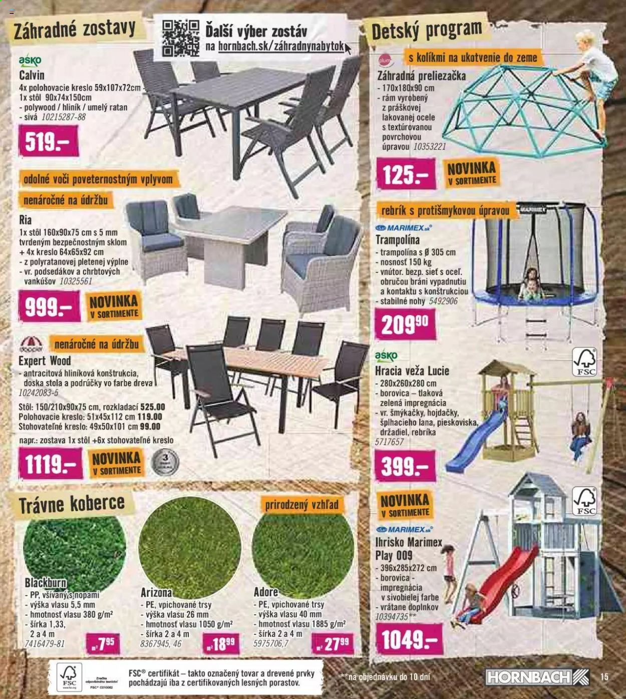 Leták Hornbach - 31.3.2021 - 27.4.2021. Strana 15