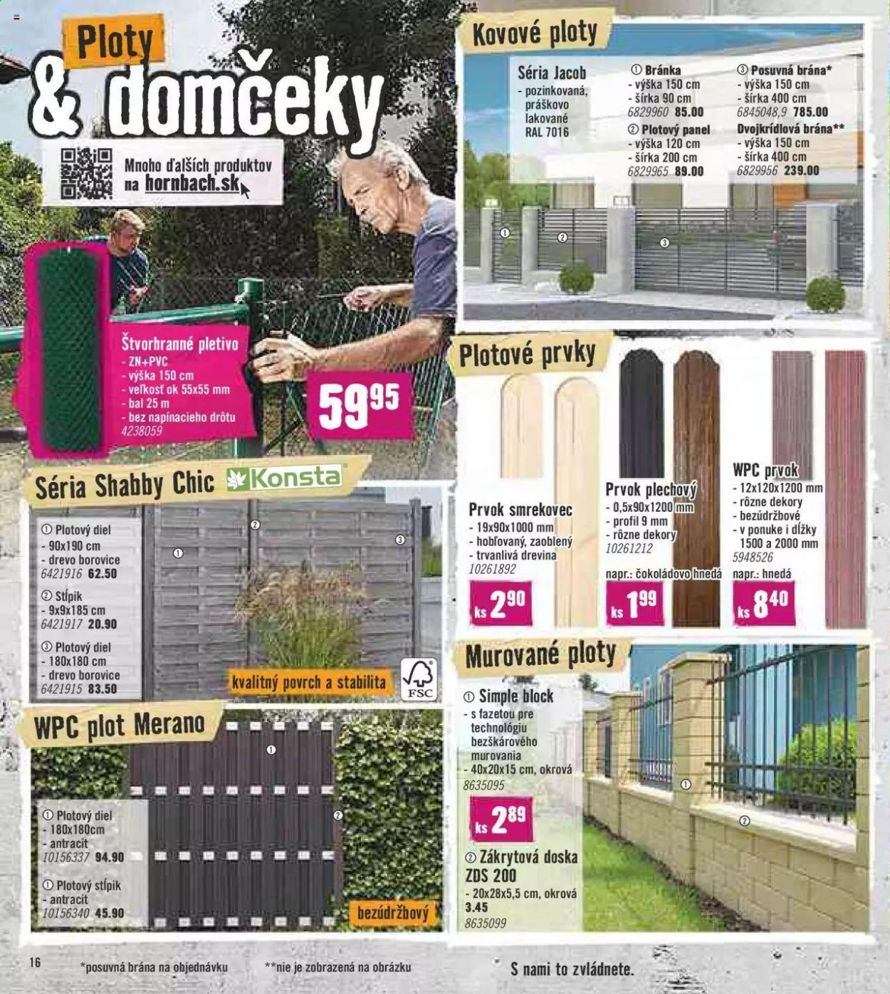 Leták Hornbach - 31.3.2021 - 27.4.2021. Strana 16
