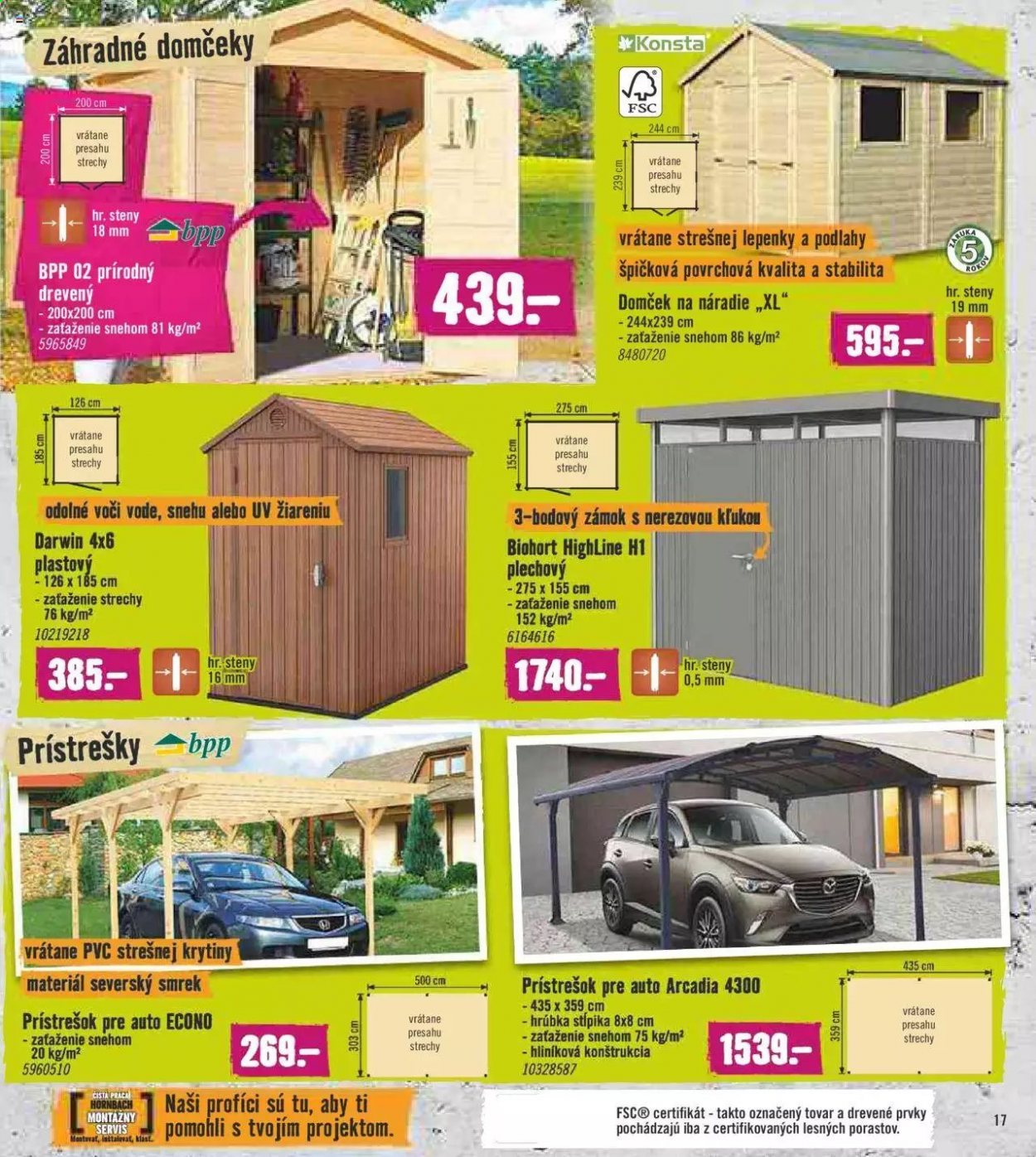 Leták Hornbach - 31.3.2021 - 27.4.2021. Strana 17