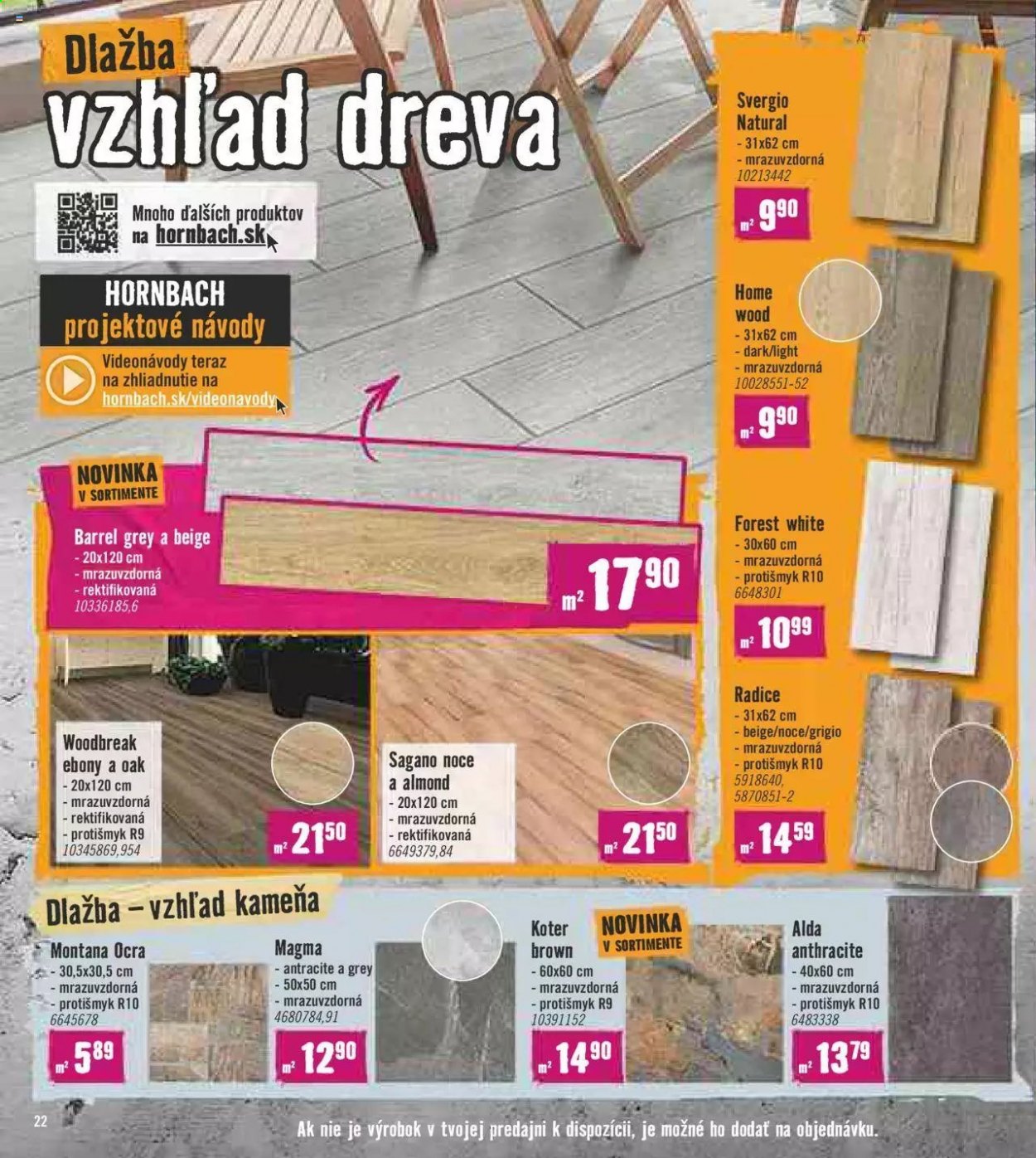 Leták Hornbach - 31.3.2021 - 27.4.2021. Strana 22