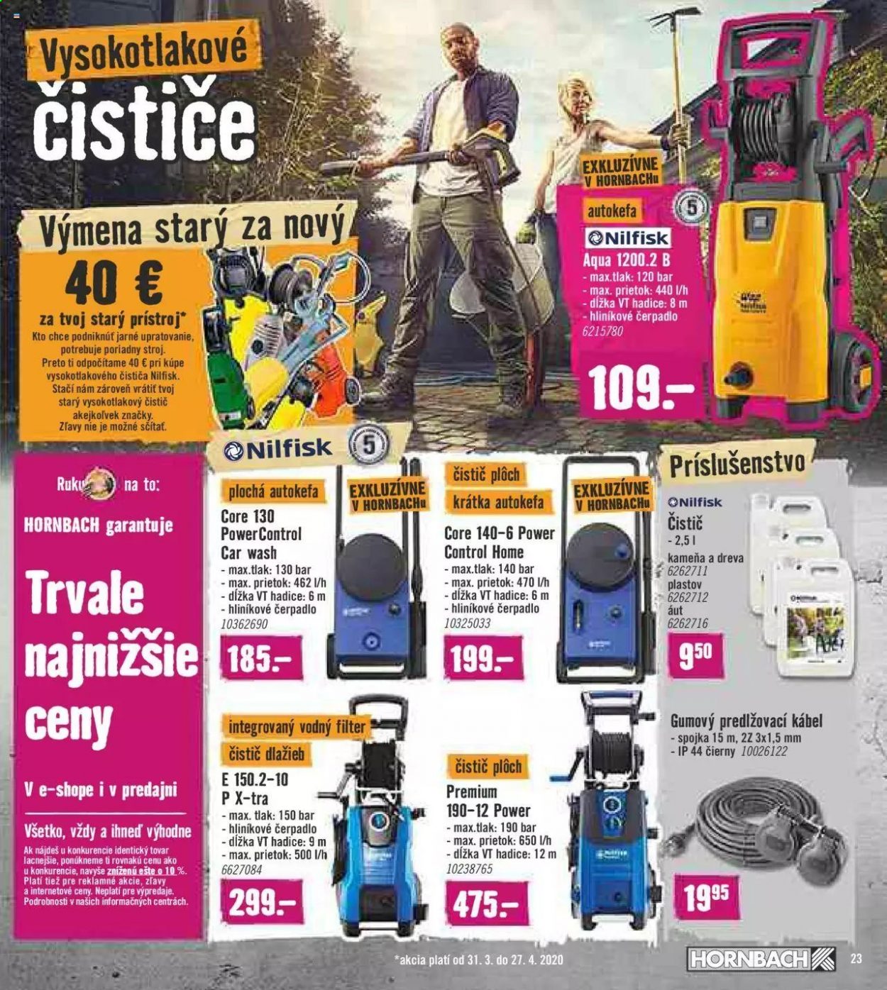 Leták Hornbach - 31.3.2021 - 27.4.2021. Strana 23