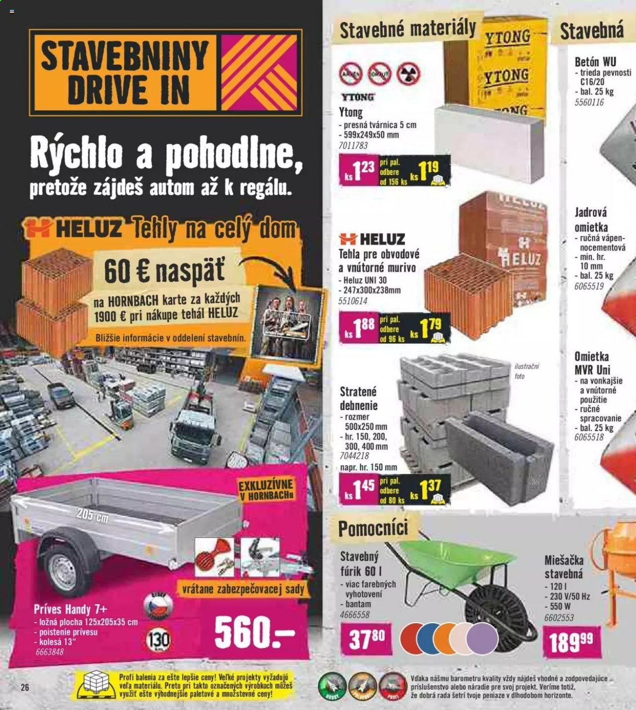 Leták Hornbach - 31.3.2021 - 27.4.2021. Strana 26