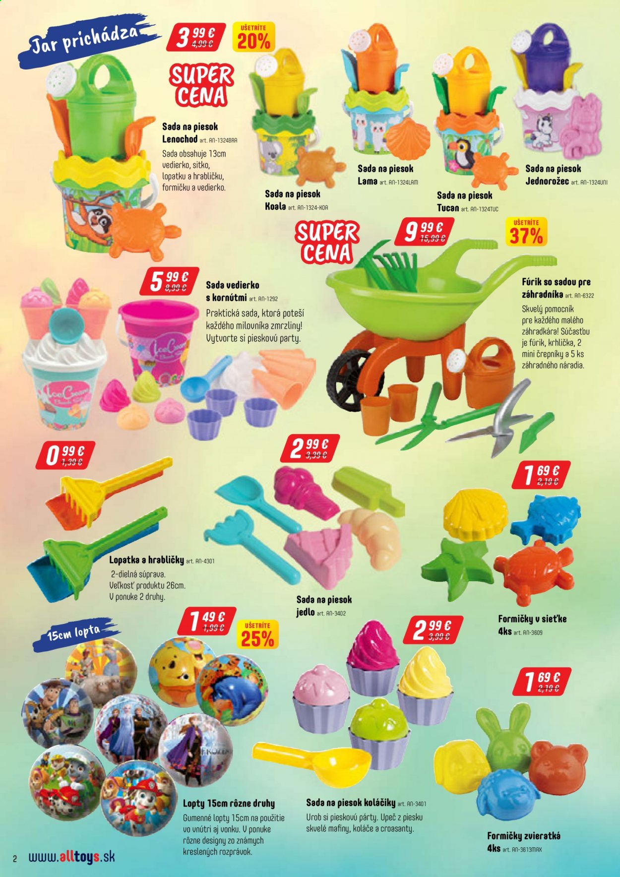 Leták Alltoys - 23.3.2021 - 24.5.2021. Strana 2