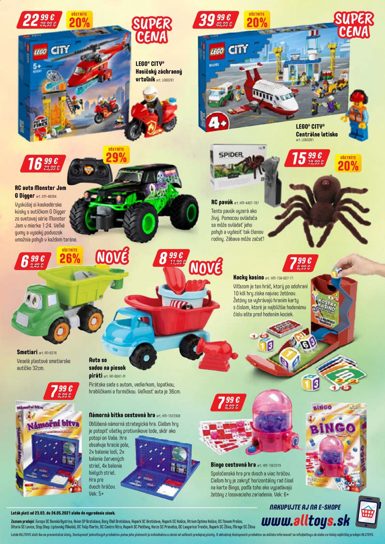 Leták Alltoys - 23.3.2021 - 24.5.2021. Strana 4