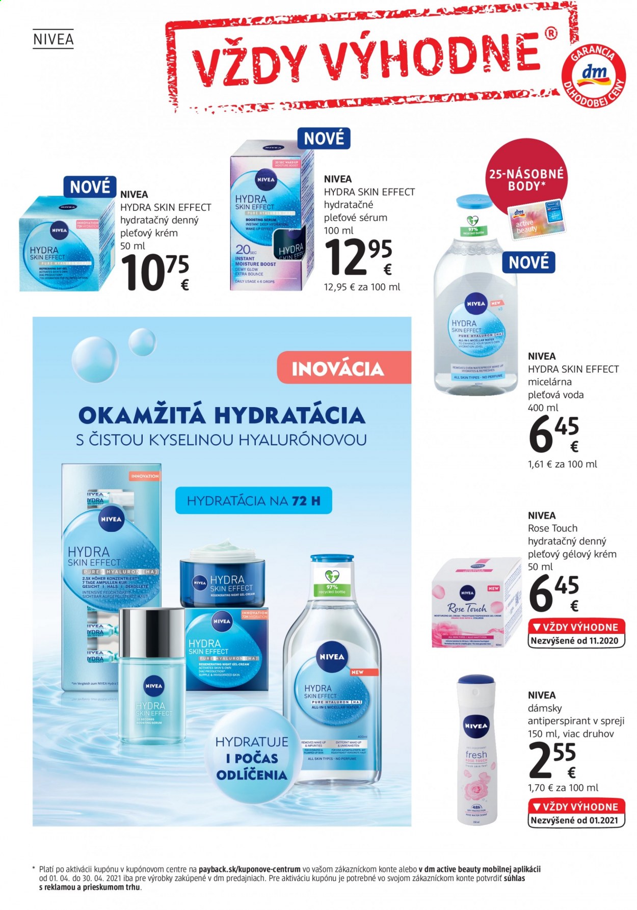 Leták dm drogerie. Strana 10