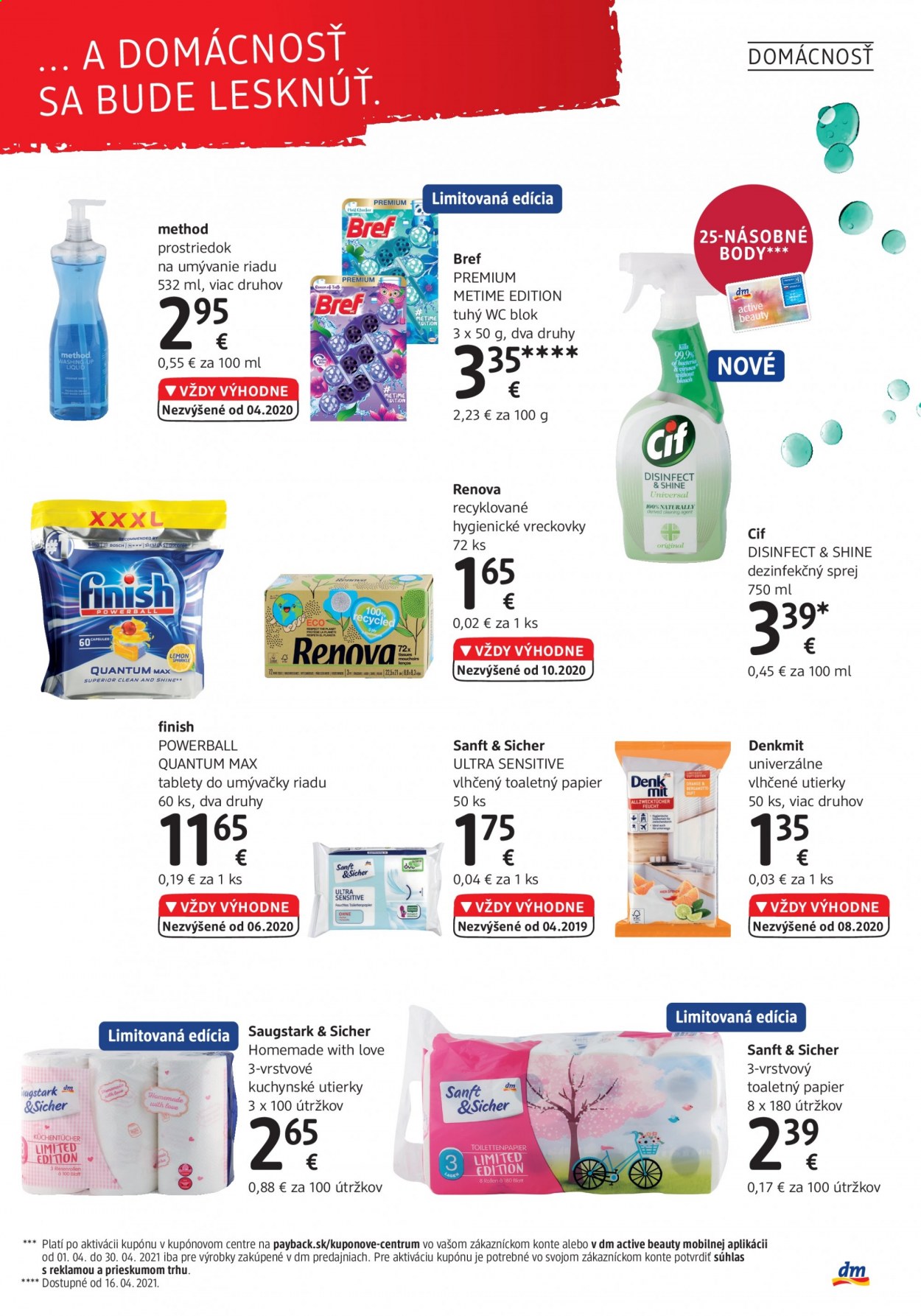 Leták dm drogerie. Strana 31