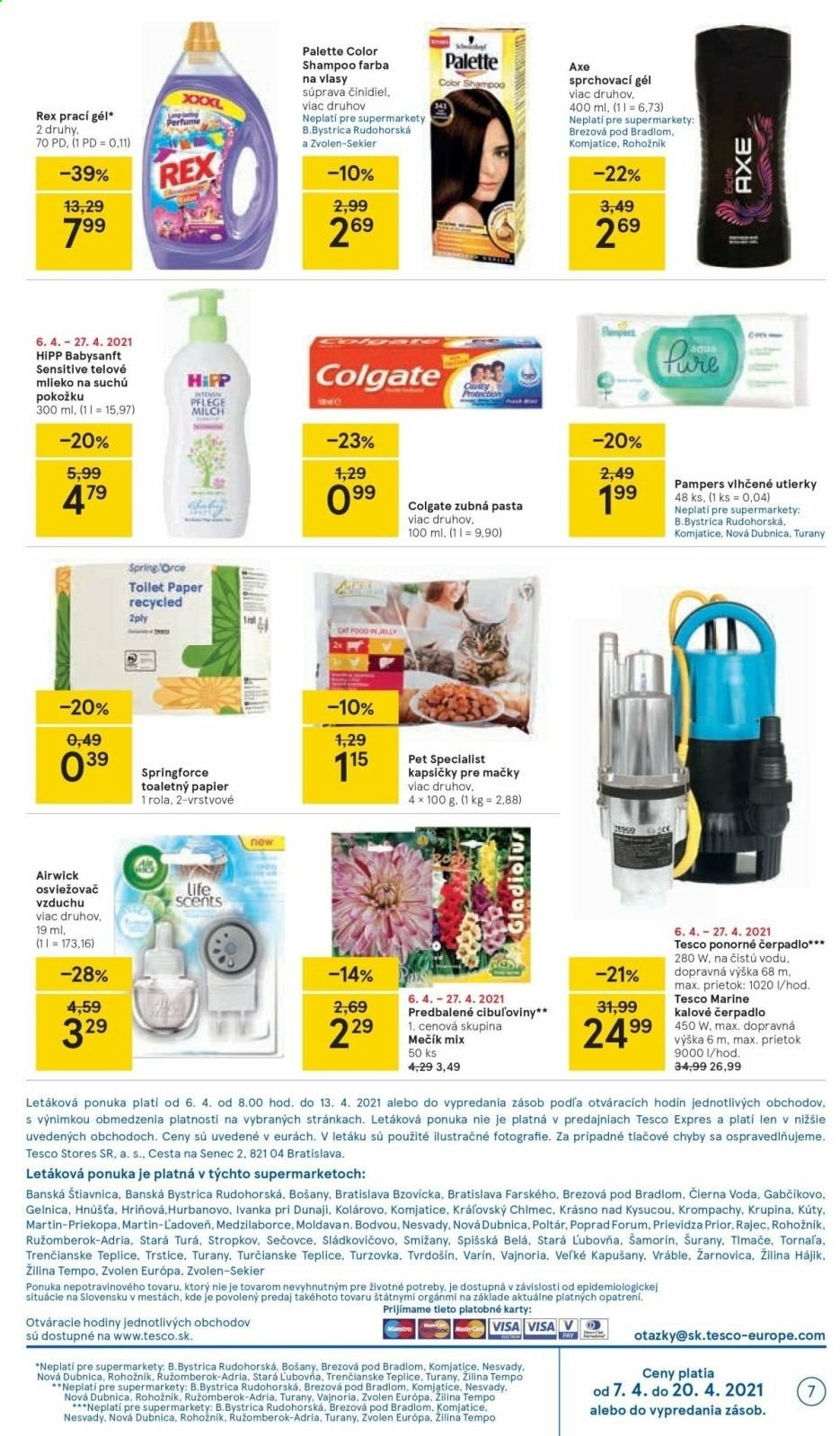 Leták TESCO supermarket - 6.4.2021 - 13.4.2021. Strana 7